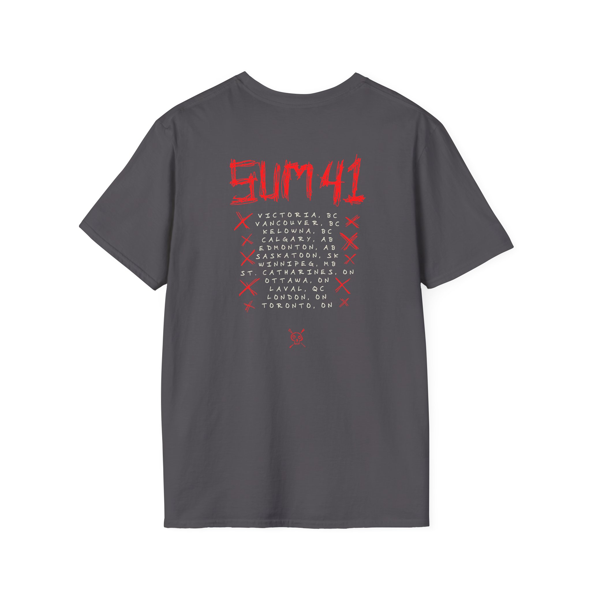 Sum 41 F**k Tour Unisex Softstyle T-Shirt