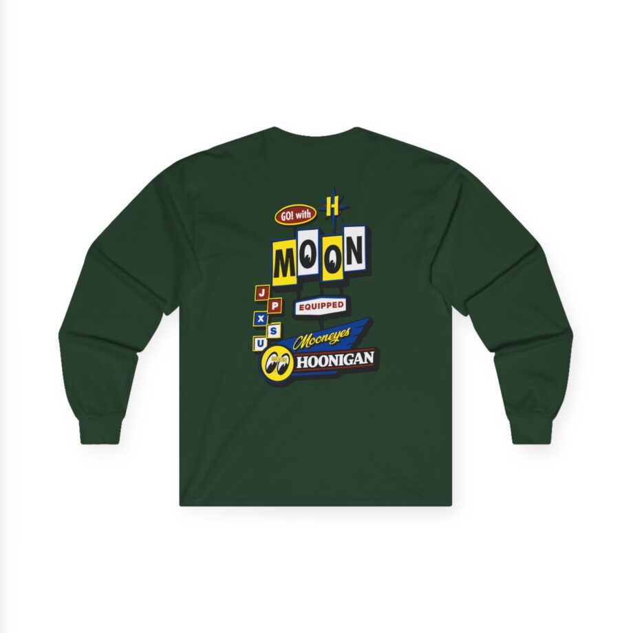 Ken Block Hoonigan X Mooneyes Moonmotel Unisex Ultra Cotton Long Sleeve Tee
