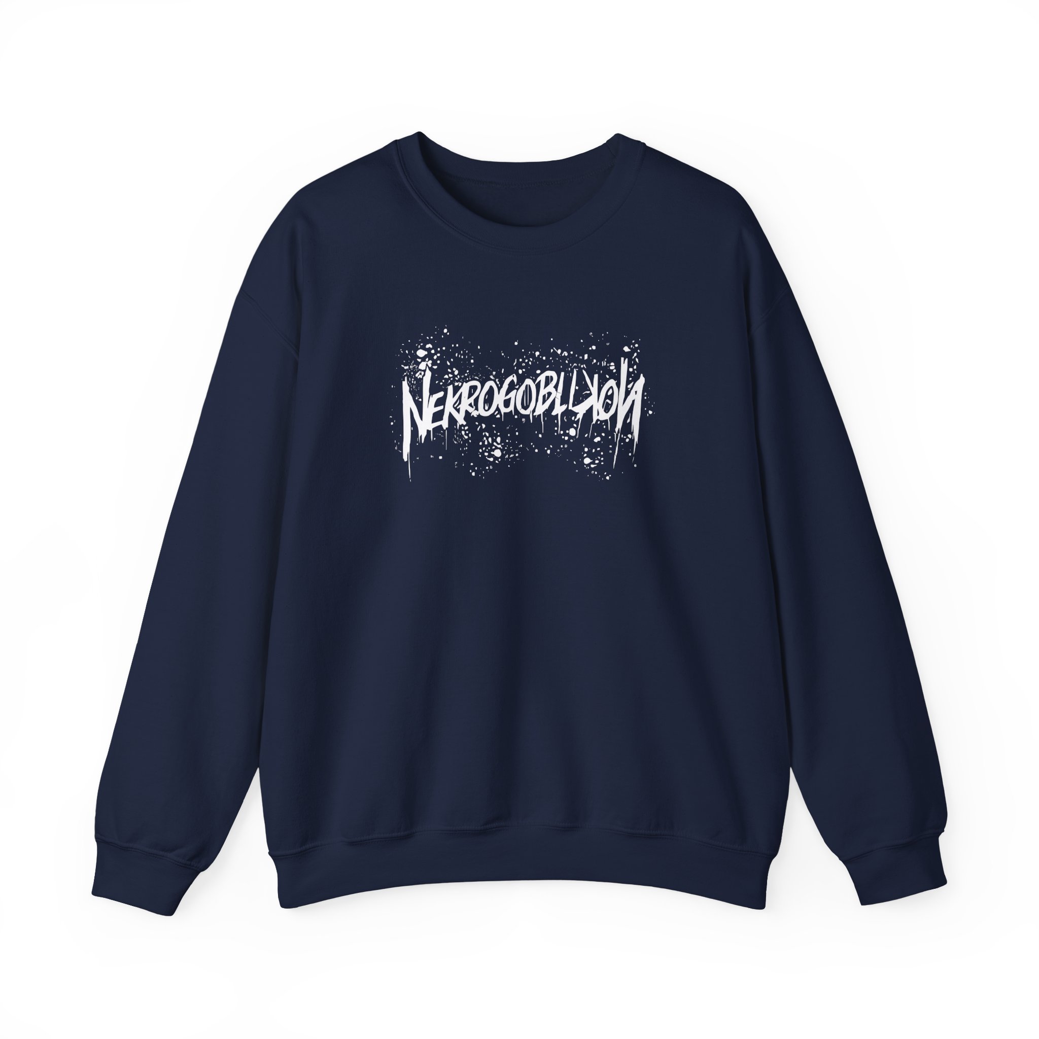 Nekrogoblikon Goblin Mode Raglan Unisex Heavy Blendâ„¢ Crewneck Sweatshirt