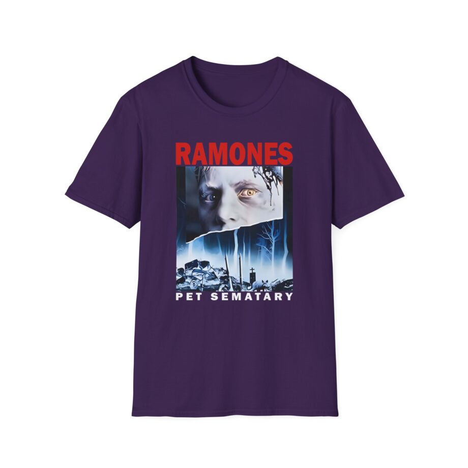 Ramones Pet Sematary T Shirt Unisex Softstyle T-Shirt