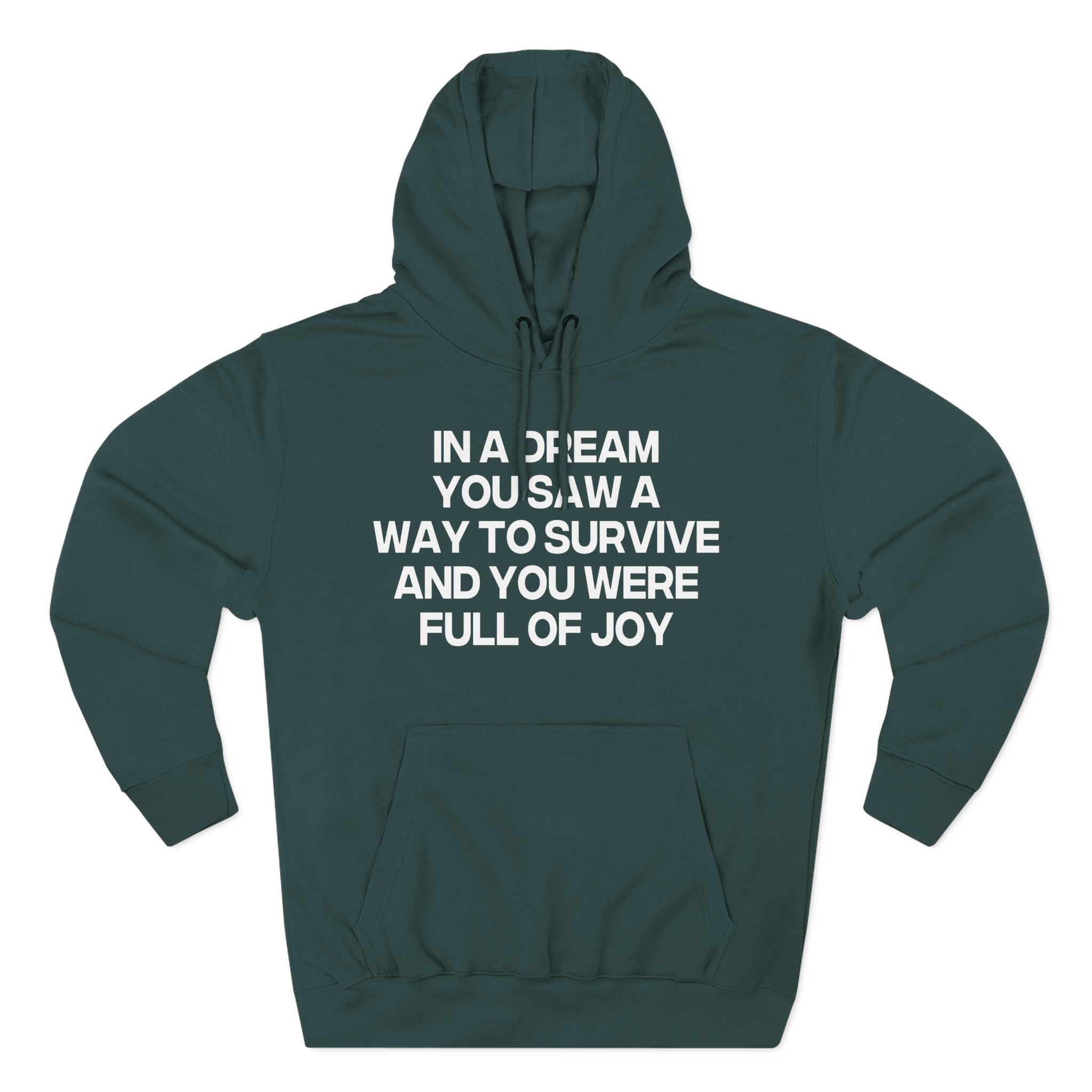 1992 Jenny Holzer Three-Panel Fleece Hoodie