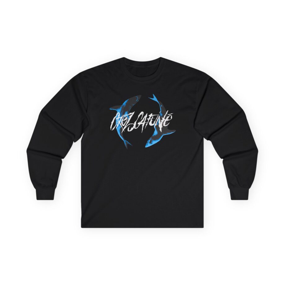 Cruz Cafune Double Shark Unisex Ultra Cotton Long Sleeve Tee