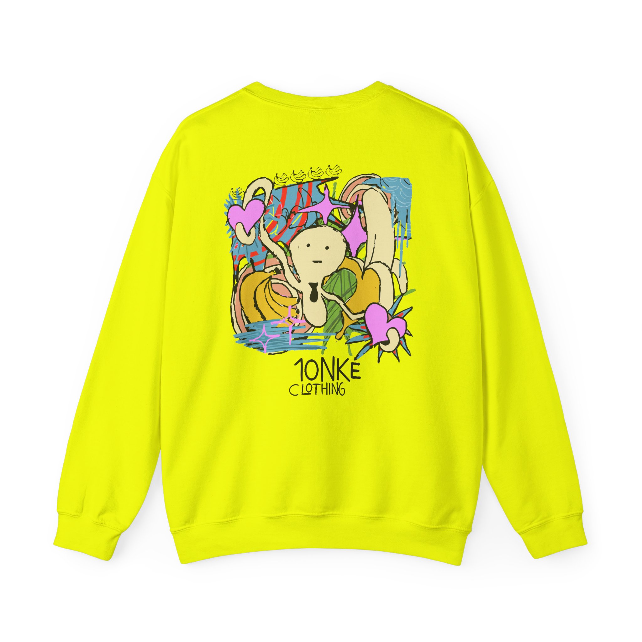 Spoonkid Basquiat Monke Unisex Heavy Blendâ„¢ Crewneck Sweatshirt