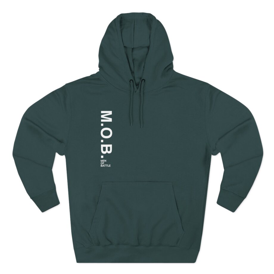 Clownpierce Man of Battle Three-Panel Fleece Hoodie