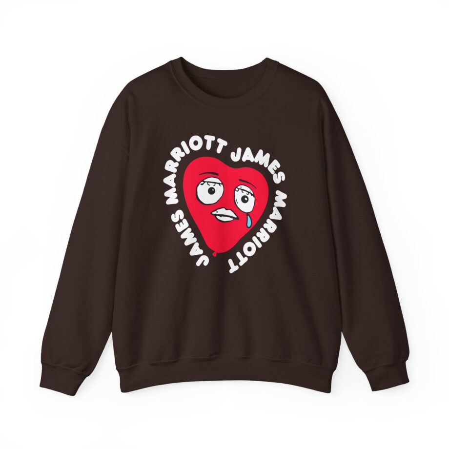 James Marriott Are We There Yet Heart Unisex Heavy Blend™ Crewneck Sweatshirt