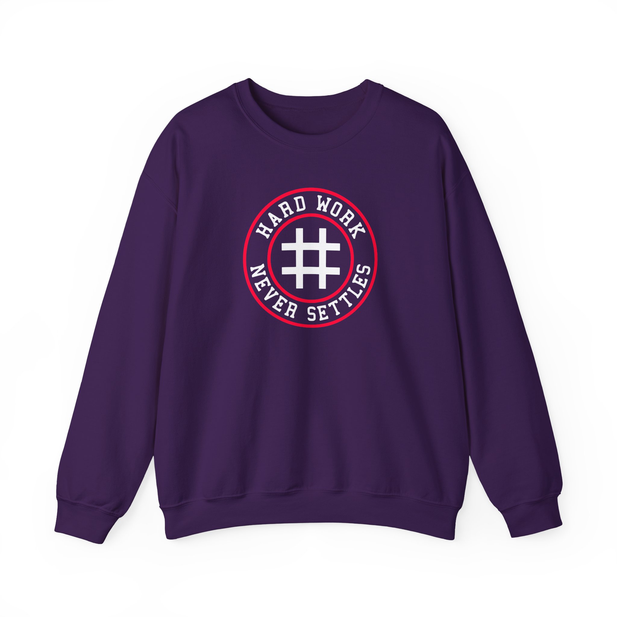 Trevor Bauer Hard Work Never Settles Unisex Heavy Blendâ„¢ Crewneck Sweatshirt