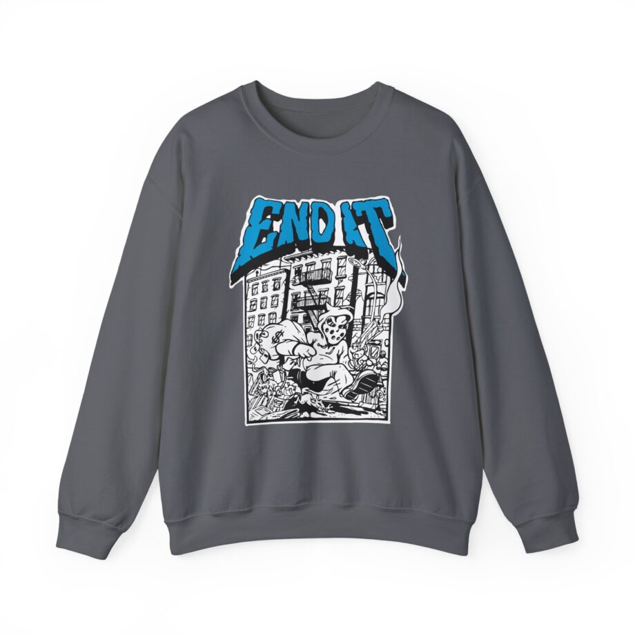 End It Unisex Heavy Blend Crewneck Sweatshirt