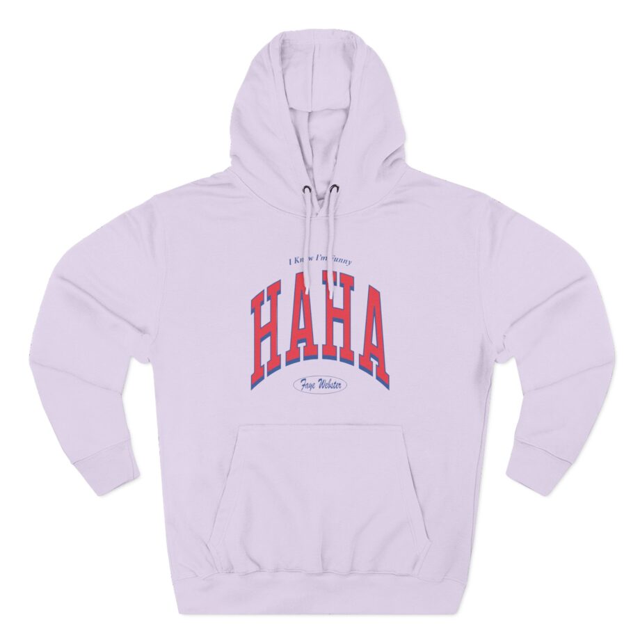 Faye Webster Three-Panel Fleece Hoodie
