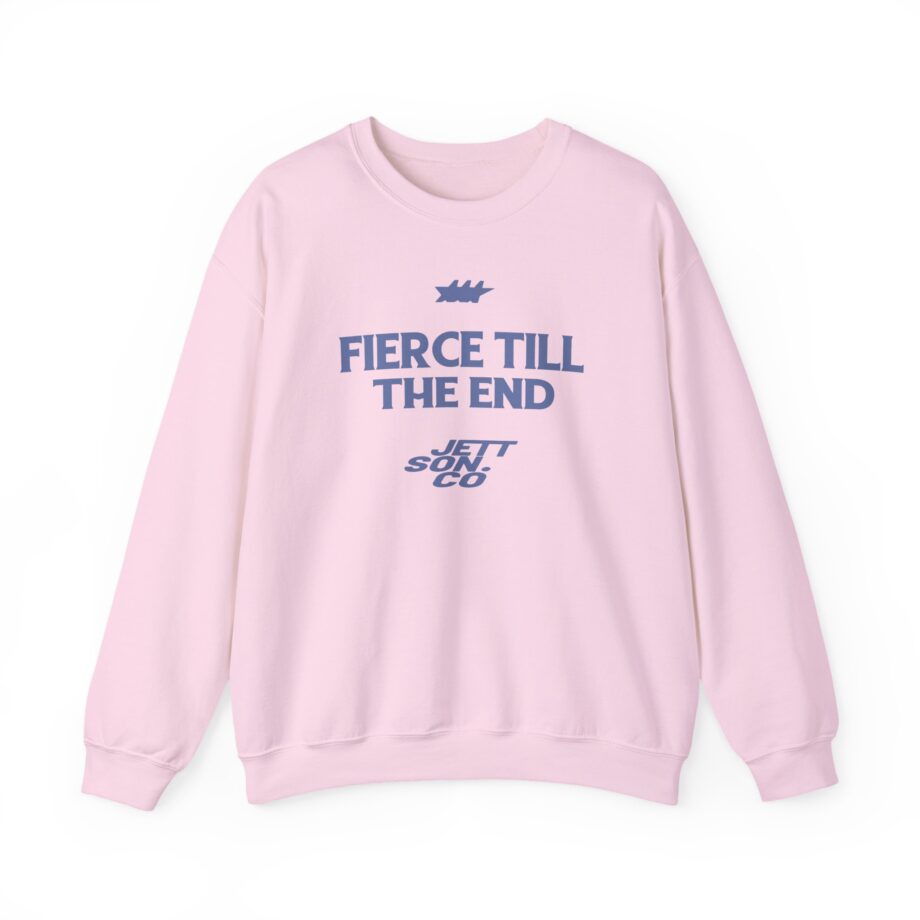 Jett Lawrenc Fierce Till the End Unisex Heavy Blend™ Crewneck Sweatshirt