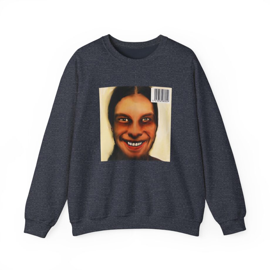 Aphex Twin I Care Because You Do  Album Cover Unisex Heavy Blend™ Crewneck Sweatshirt