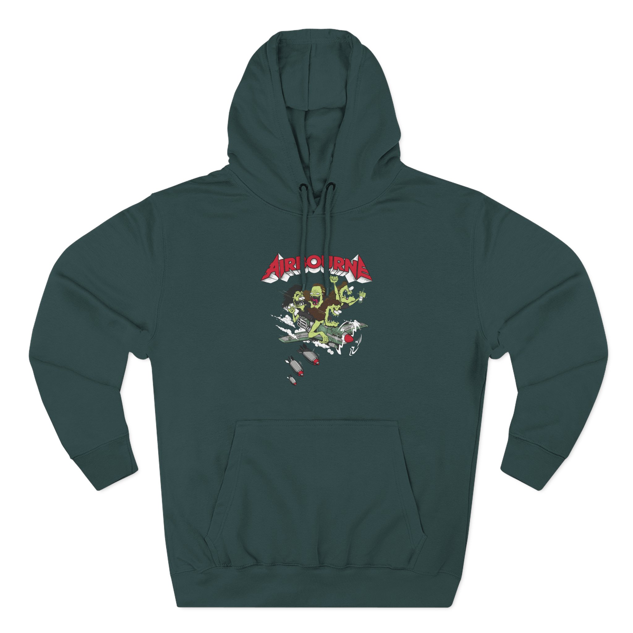 Airbourne - Nitro Herren Three-Panel Fleece Hoodie