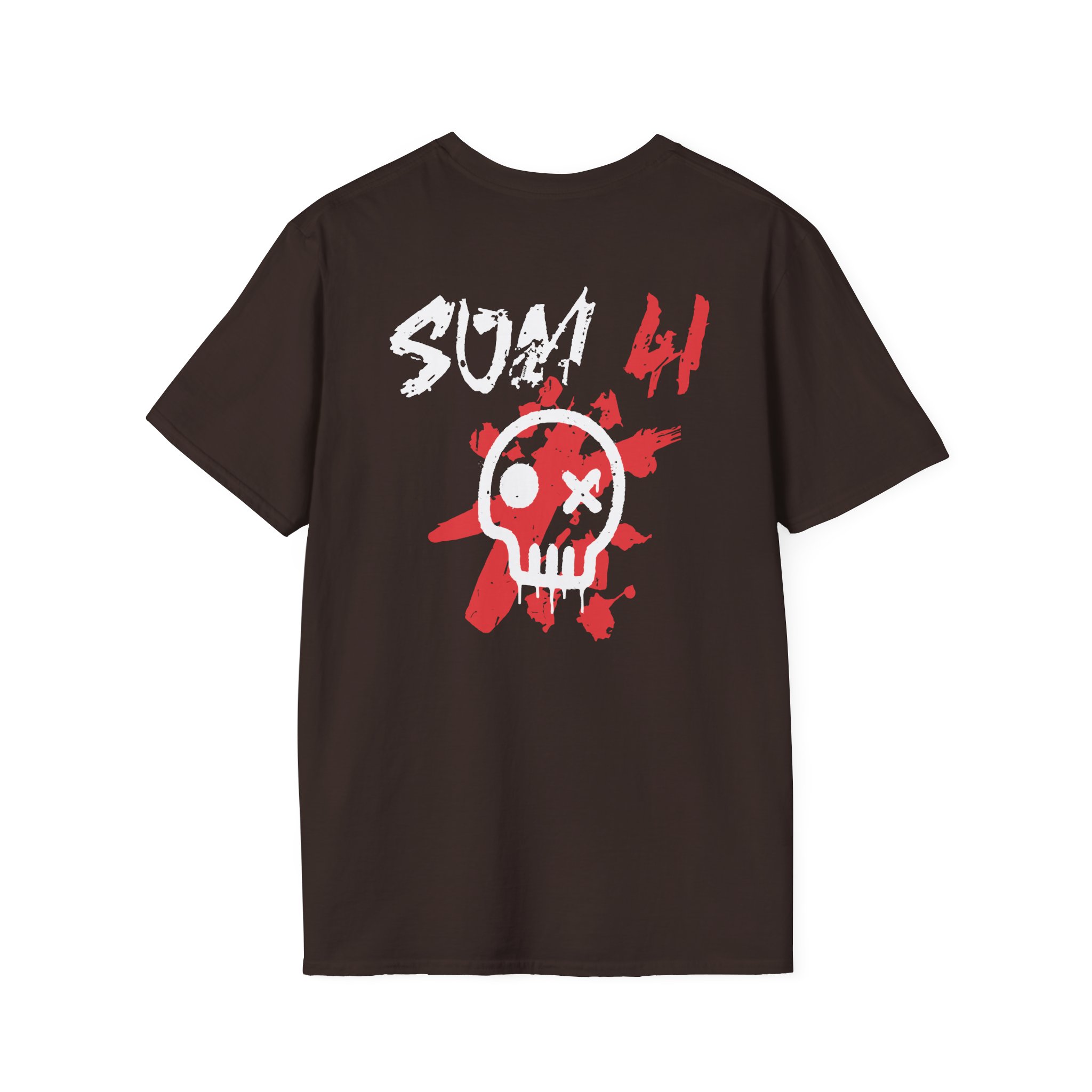 Sum 41 Skull Unisex Softstyle T-Shirt