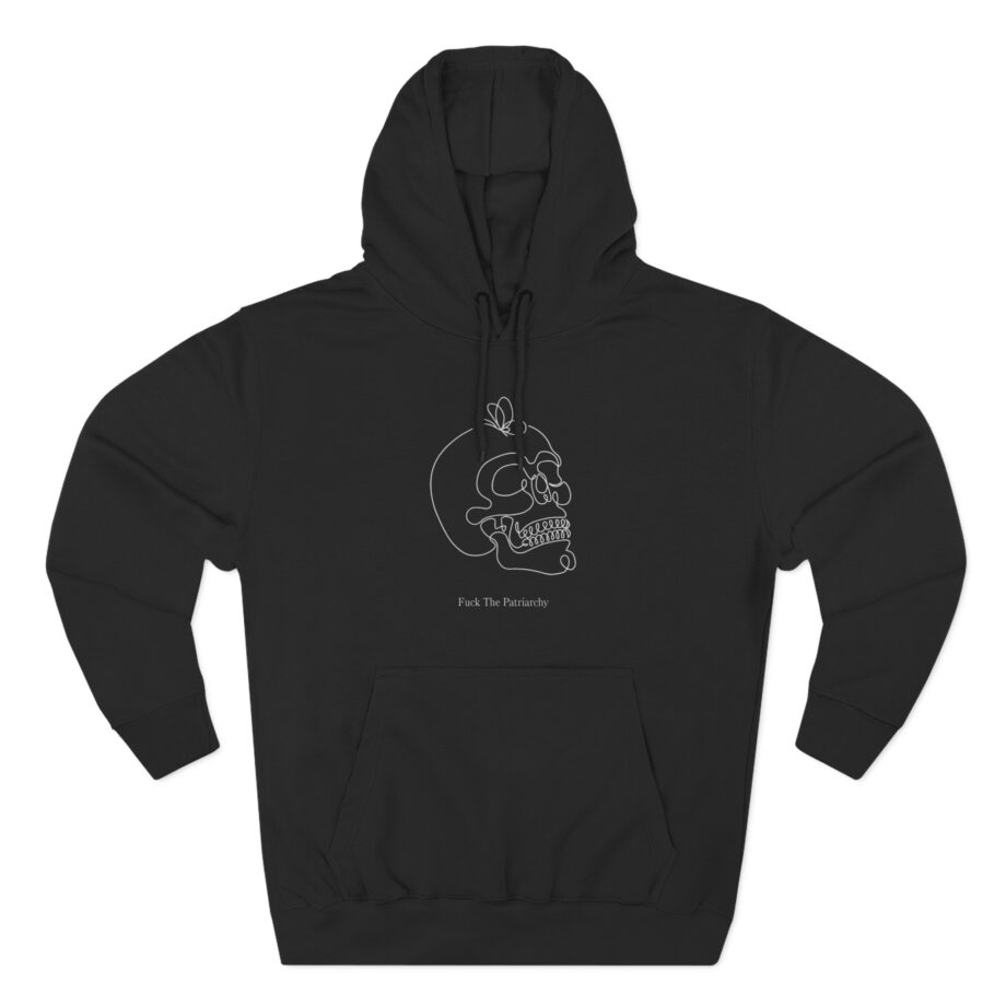 Qtcinderella Fuck the Patriarchy Three-Panel Fleece Hoodie
