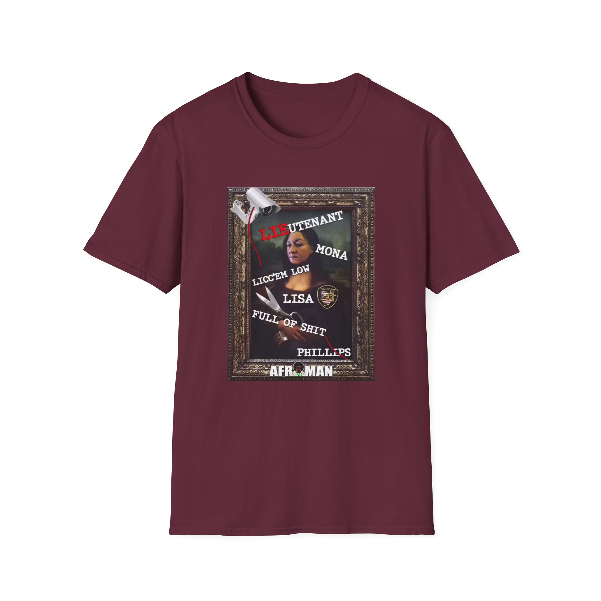 Afroman Lt Licc’em Low Lisa Full of Shit Phillips Unisex Softstyle T-Shirt