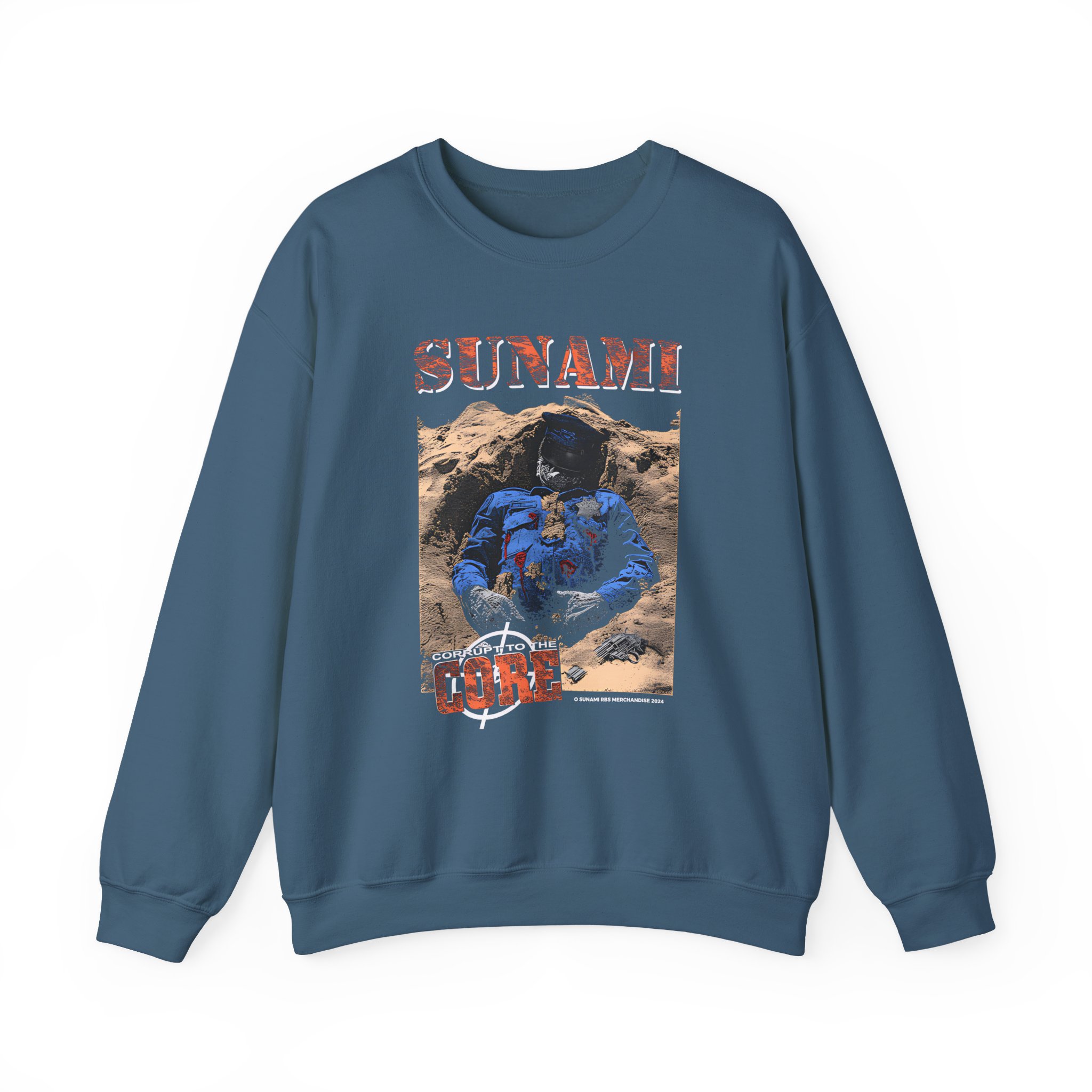 Sunami Corrupt to the Core Unisex Heavy Blendâ„¢ Crewneck Sweatshirt