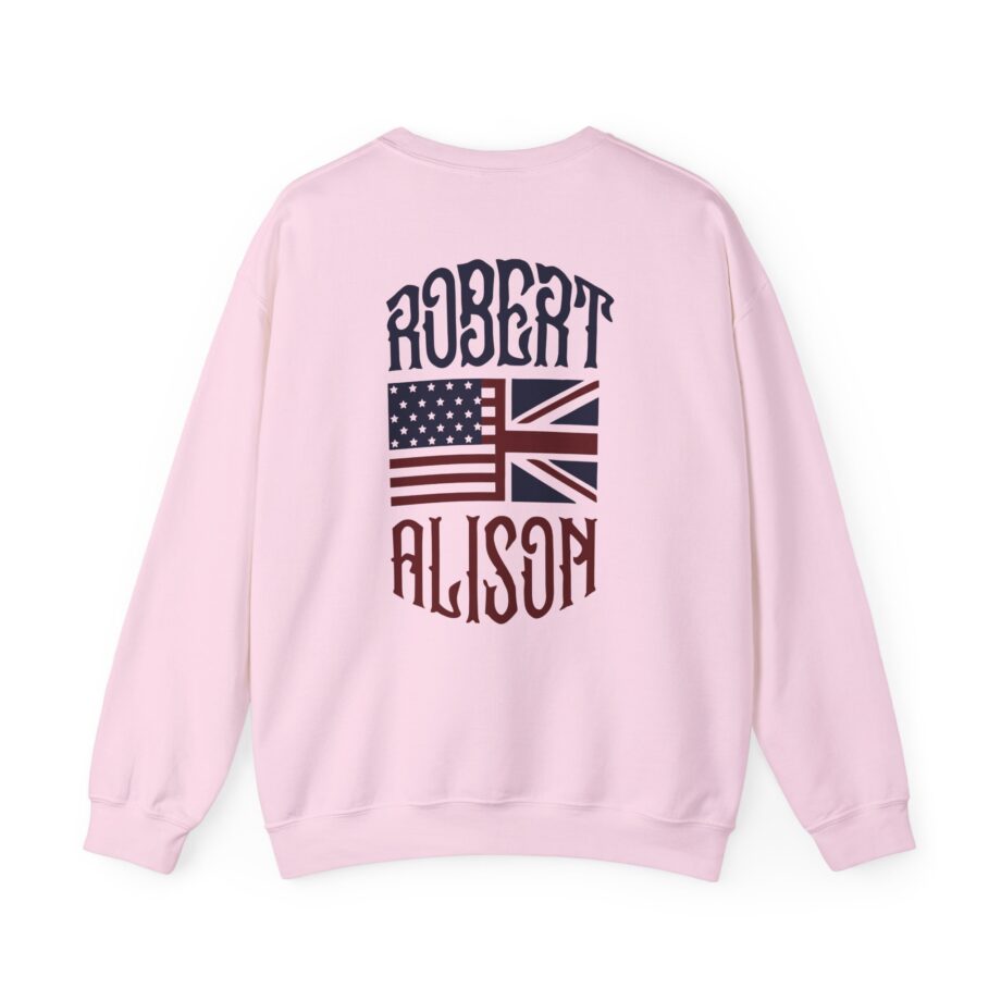 Robert Plant Inflated Type Unisex Heavy Blend™ Crewneck Sweatshirt