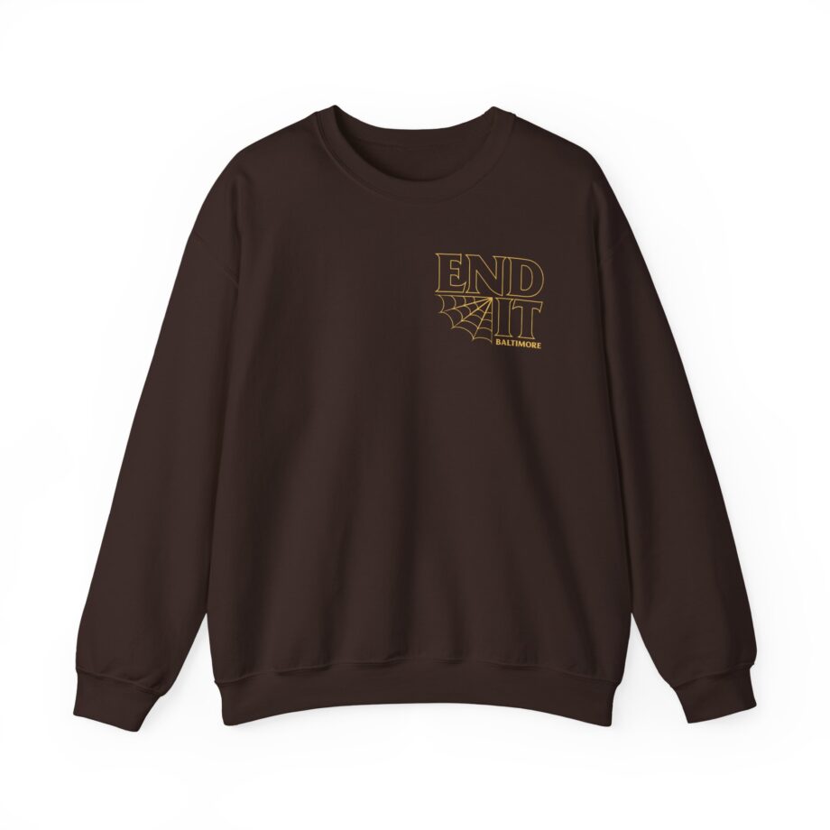 End It Unisex Heavy Blend Crewneck Sweatshirt