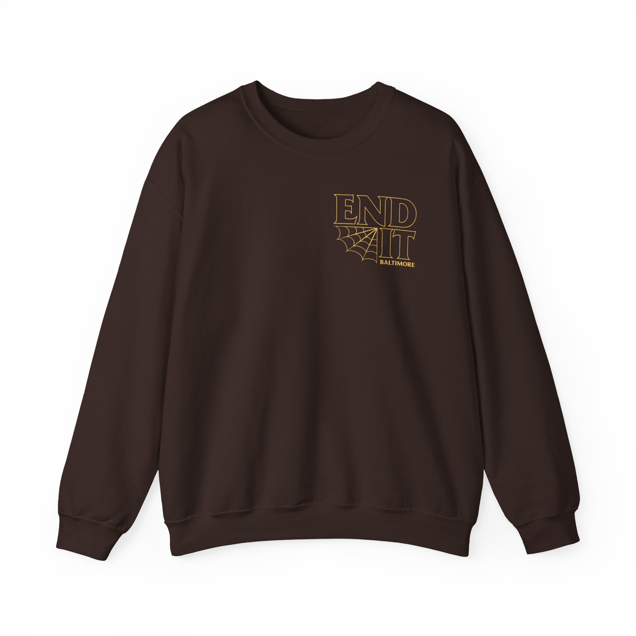 End It Unisex Heavy Blend Crewneck Sweatshirt