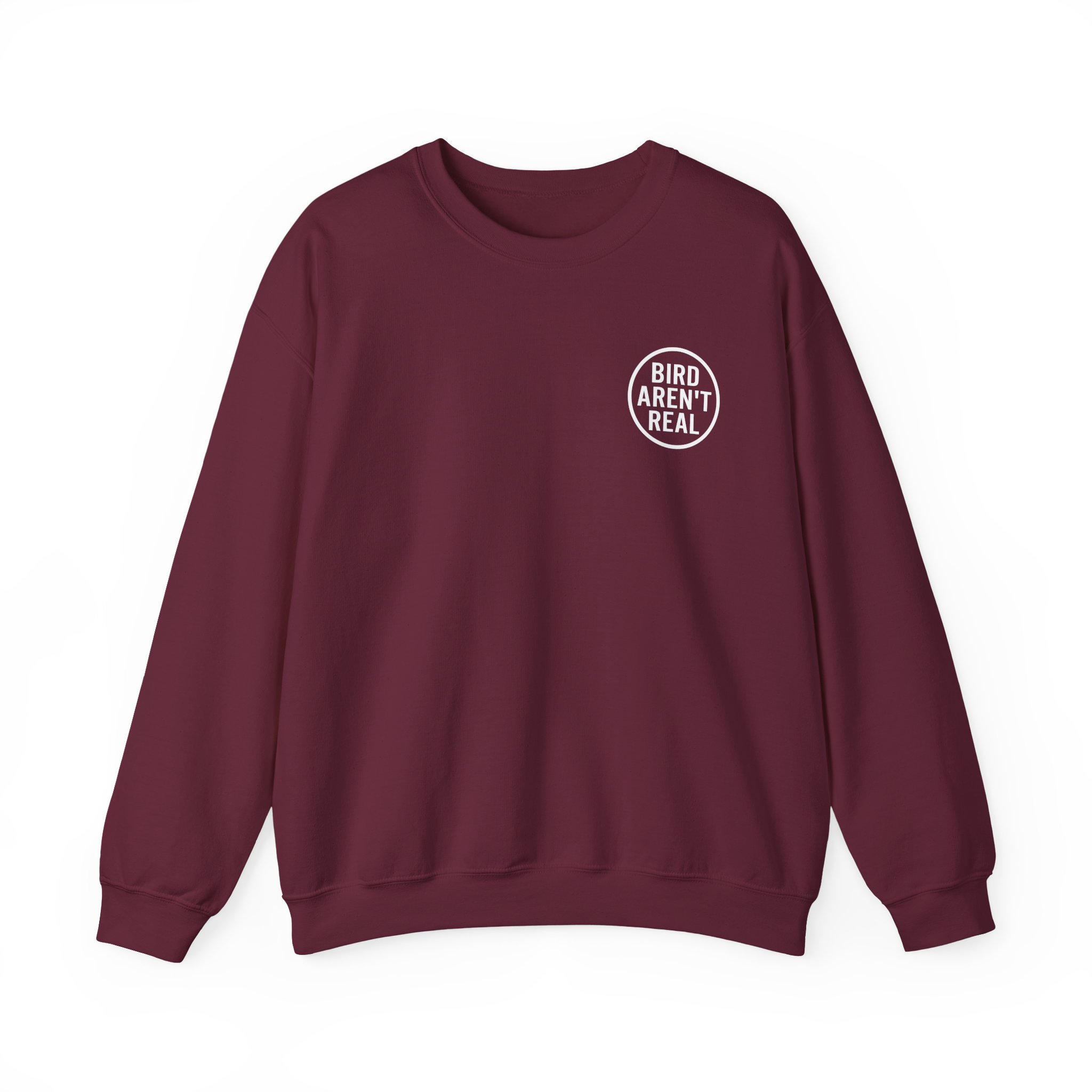 Birds Arent Real I am a Lie Unisex Heavy Blendâ„¢ Crewneck Sweatshirt