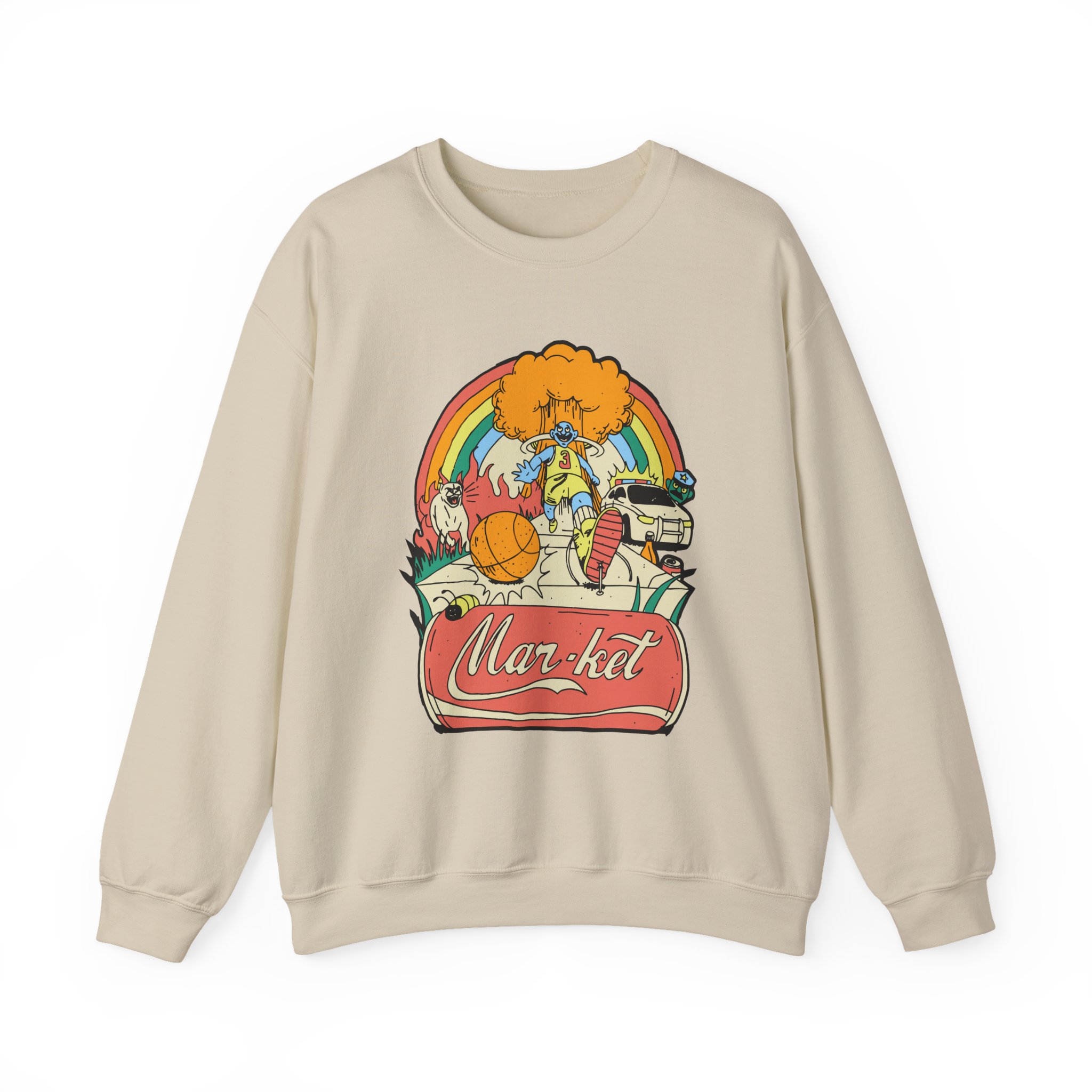 Arcangel Market Good Day Unisex Heavy Blendâ„¢ Crewneck Sweatshirt