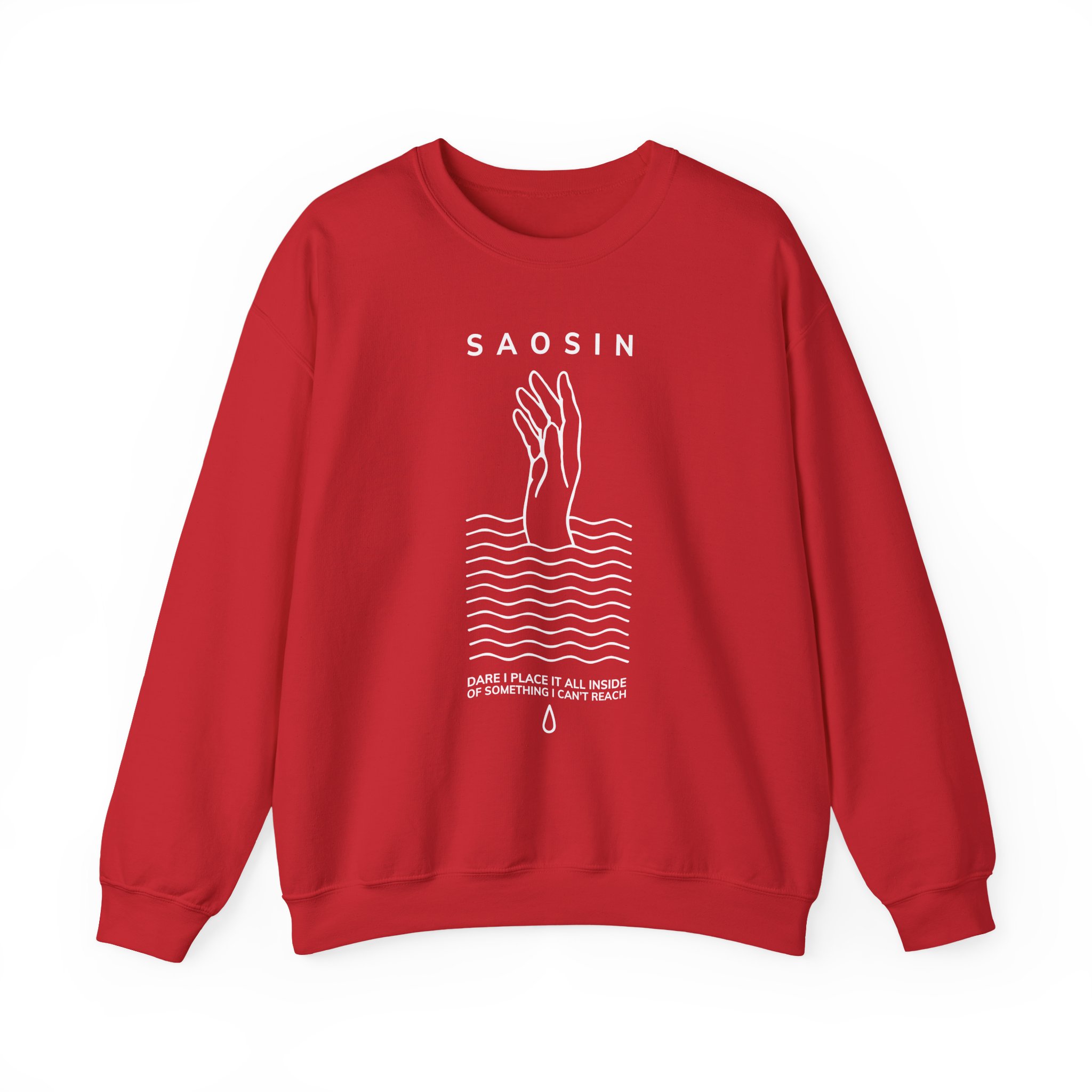 Saosin Illusion & Control Lyric Unisex Heavy Blendâ„¢ Crewneck Sweatshirt
