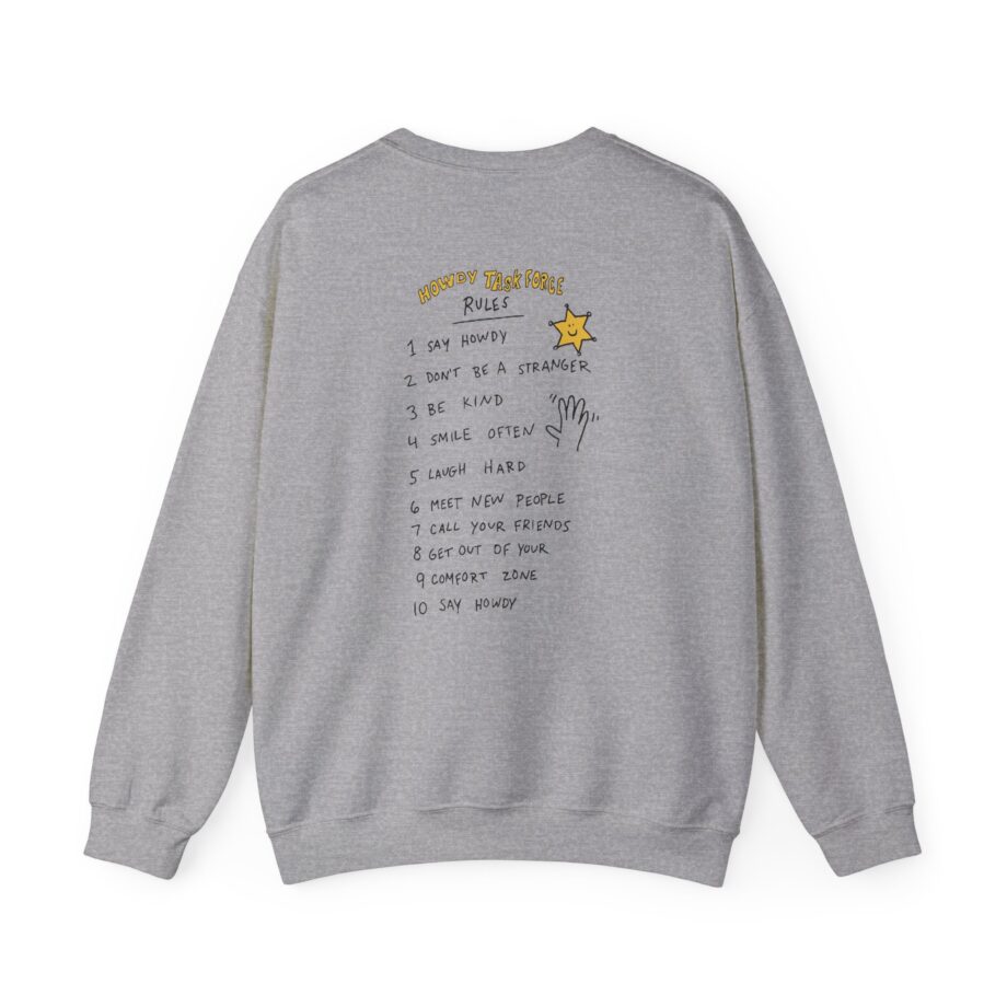 Ryan Trahan Howdy Task Force Unisex Heavy Blend™ Crewneck Sweatshirt