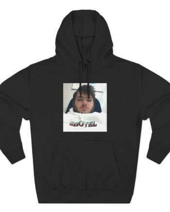 James Marriott Three-Panel Fleece Hoodie