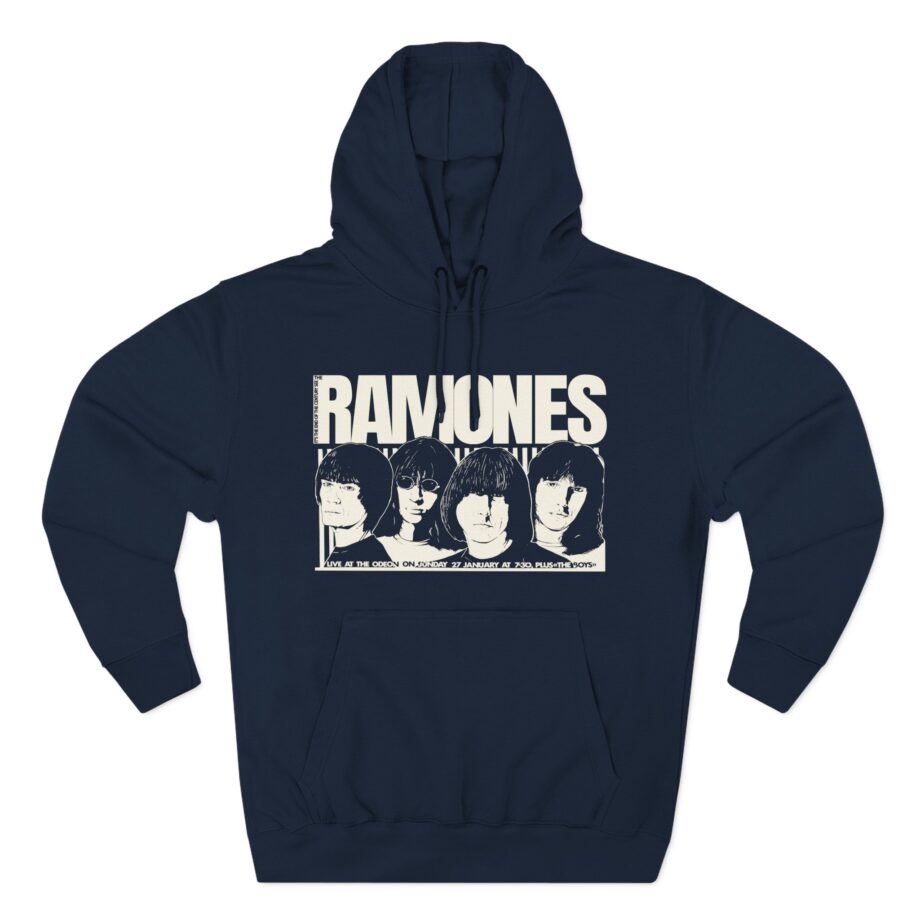 Ramones Three-Panel Fleece Hoodie