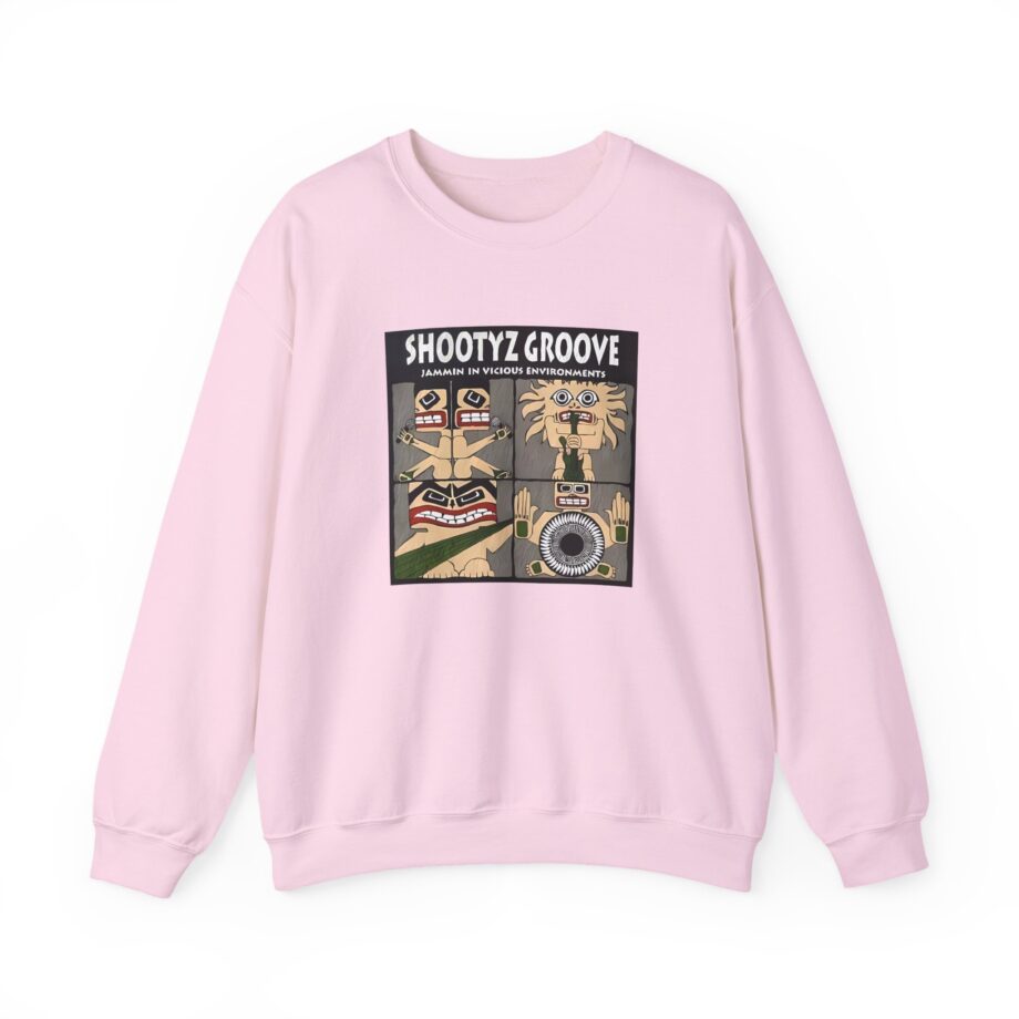 Shootyz Groove Jammin in Vicious Environments Album Cover Unisex Heavy Blend™ Crewneck Sweatshirt