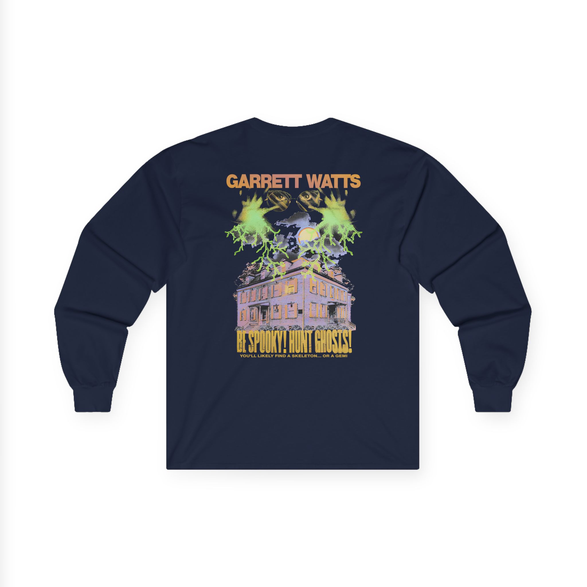 Garrett Watts Haunted Powers Unisex Ultra Cotton Long Sleeve Tee
