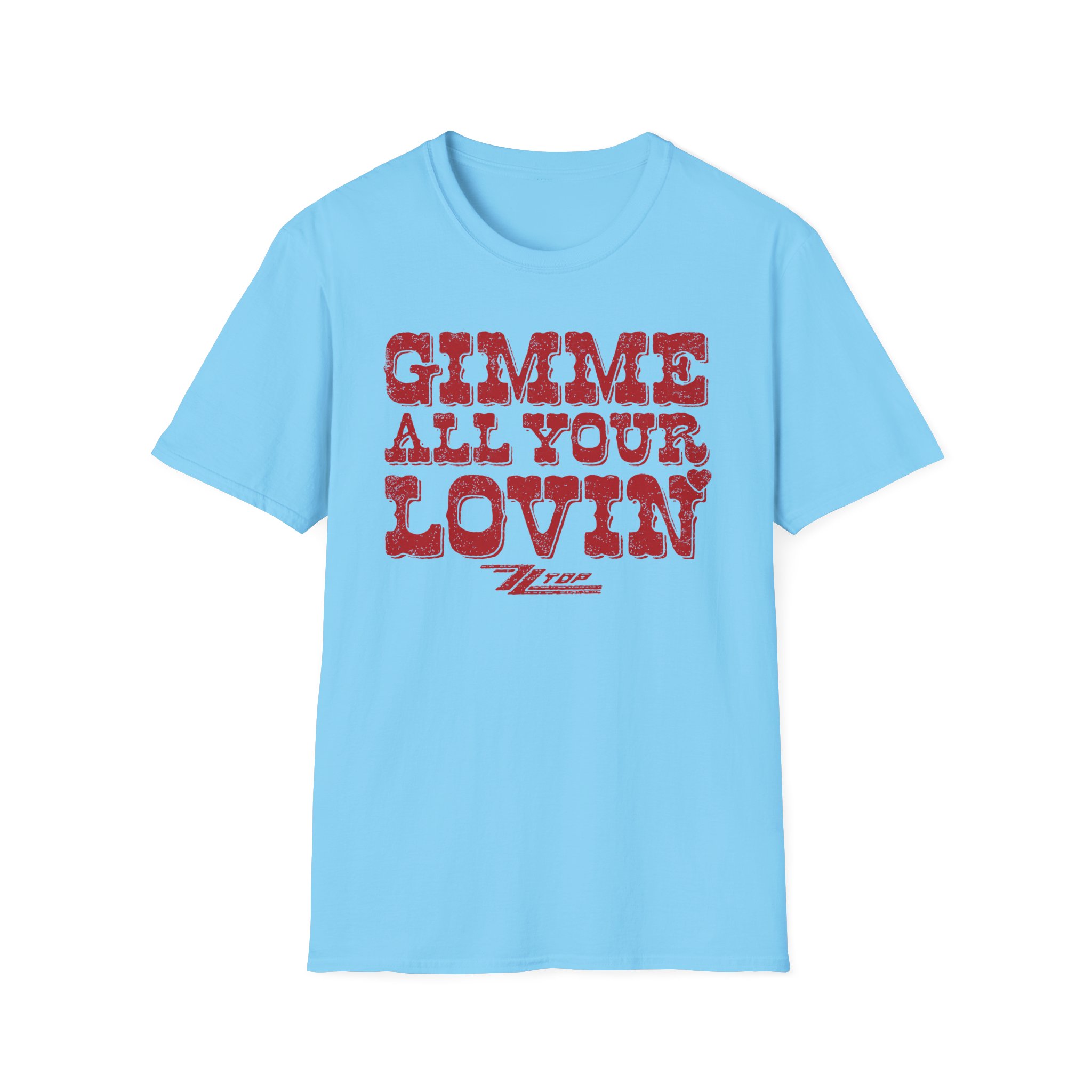 ZZ Top Valentine's Day Unisex Softstyle T-Shirt