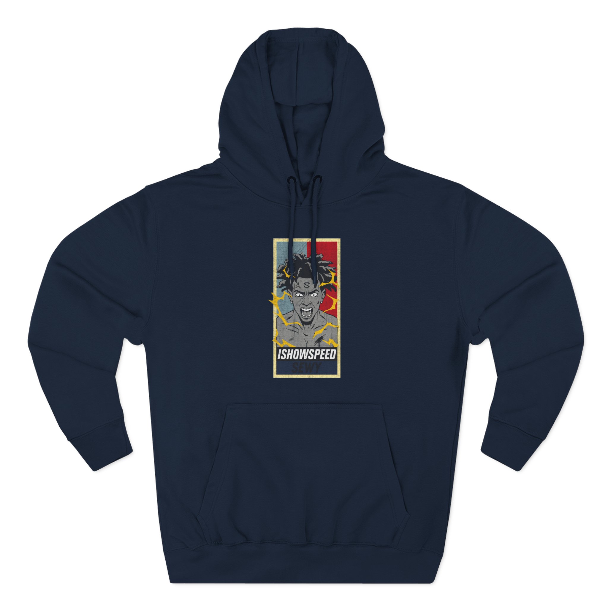Ishowspeed Three-Panel Fleece Hoodie