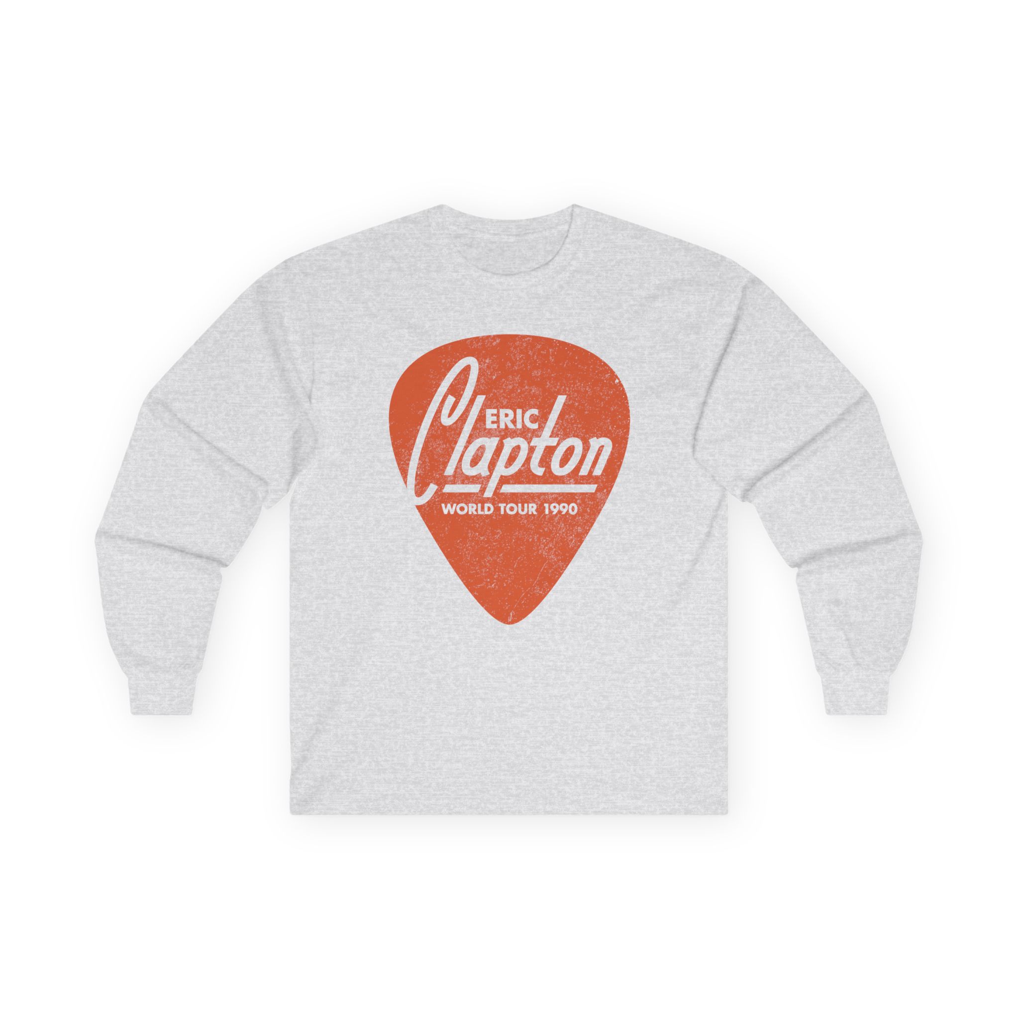 Eric Clapton Guitar Pick Unisex Ultra Cotton Long Sleeve Tee