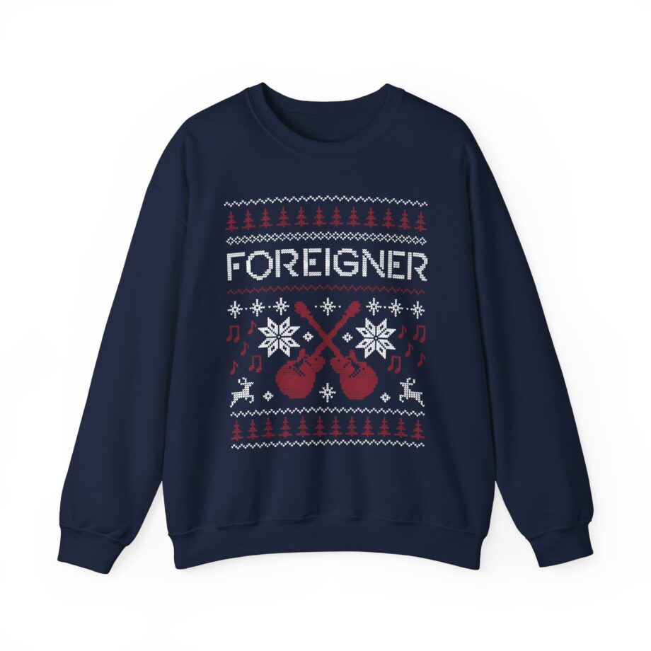 Foreigner Holiday Unisex Heavy Blend™ Crewneck Sweatshirt