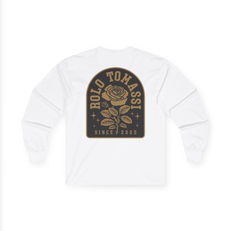 Rolo Tomassi Rose Arch Unisex Ultra Cotton Long Sleeve Tee
