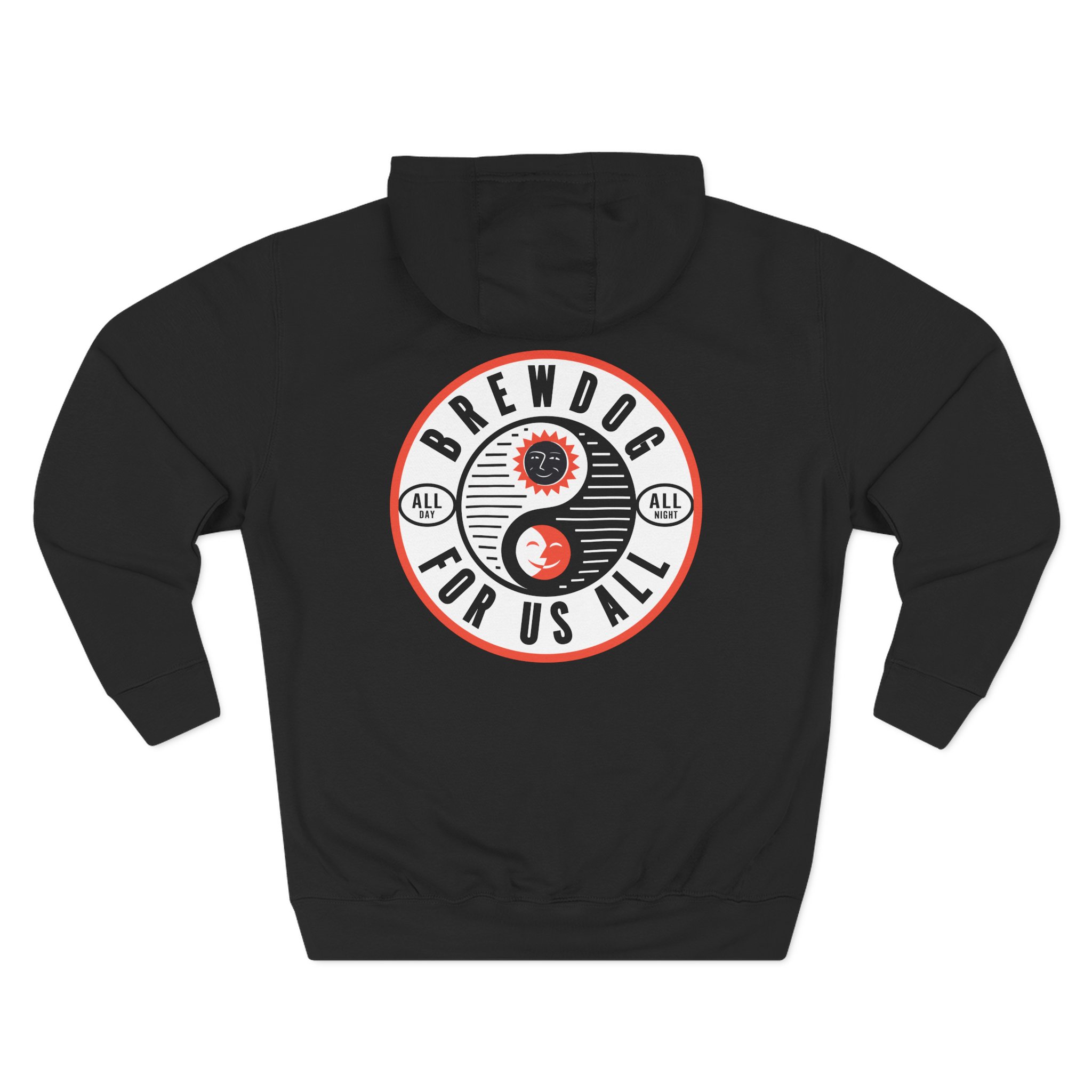 Brewdog All Day All Night Three-Panel Fleece Hoodie