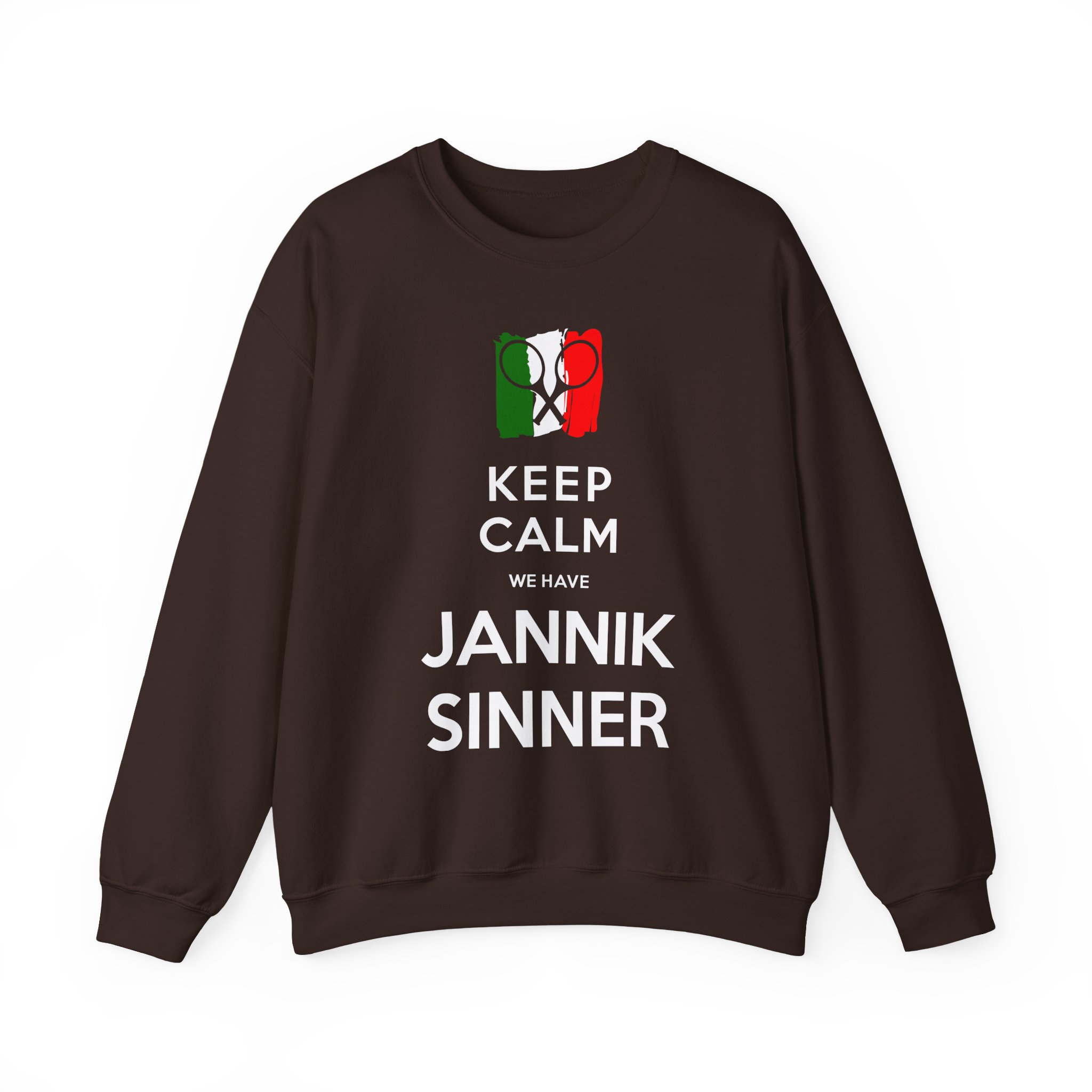 Jannik Sinner Keep Calm We Have Unisex Heavy Blendâ„¢ Crewneck Sweatshirt