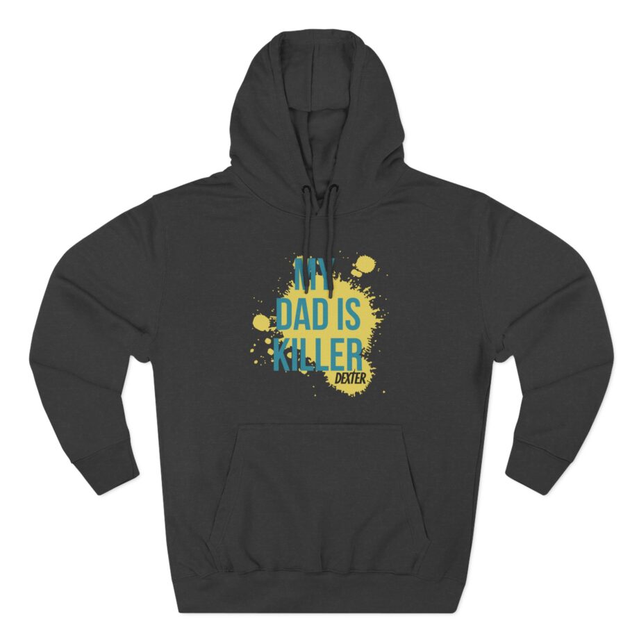 Dexter My Dad is Killer Three-Panel Fleece Hoodie
