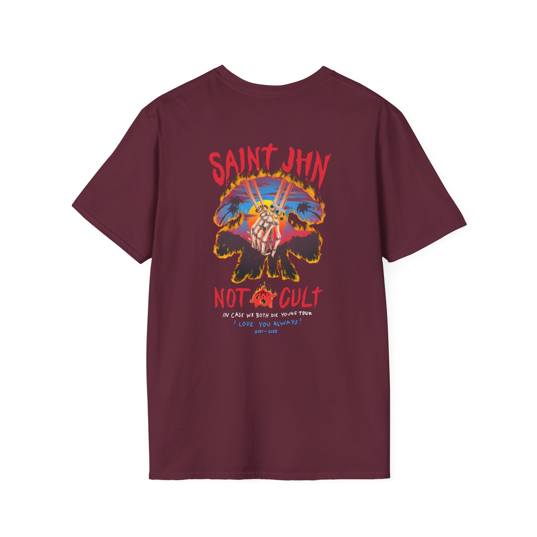 Saint Jhn Horse Stampede Unisex Softstyle T-Shirt