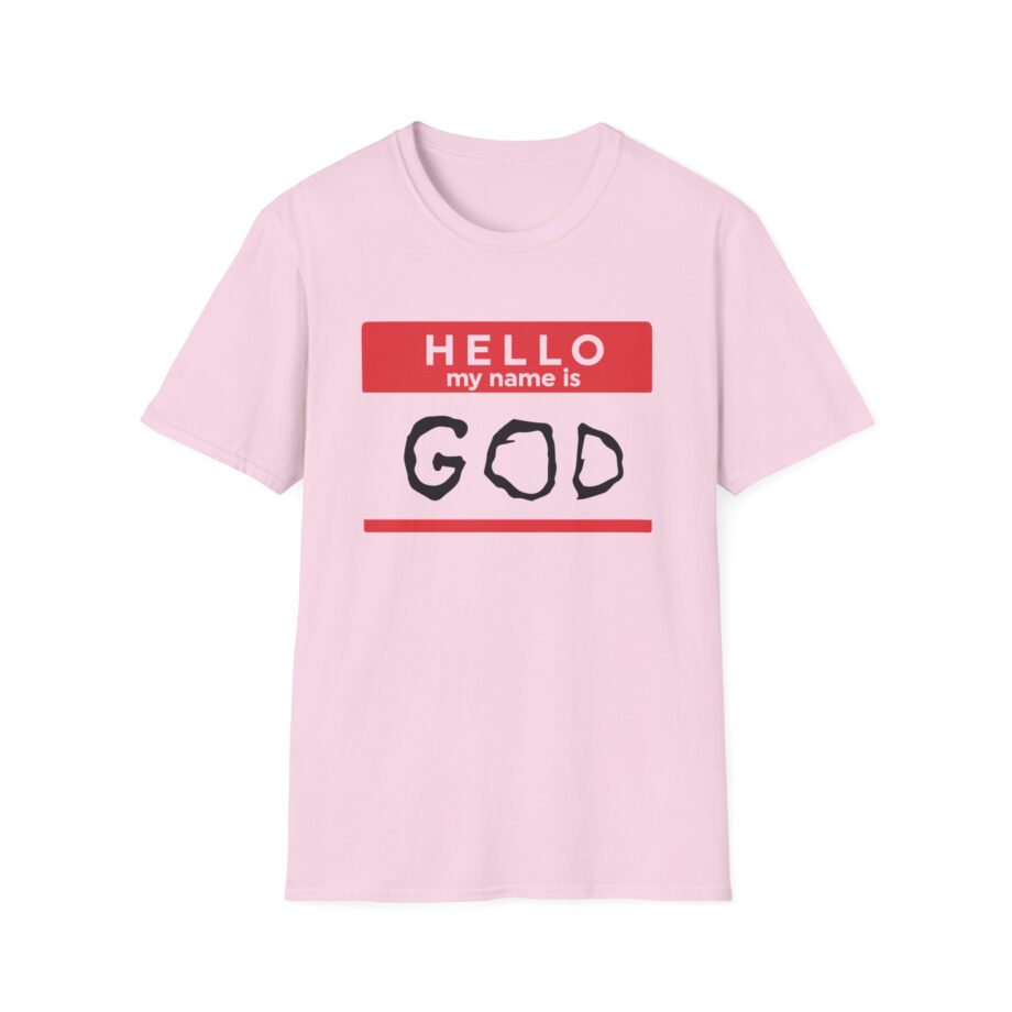 Aphex Twin Hello My Name is God Unisex Softstyle T-Shirt