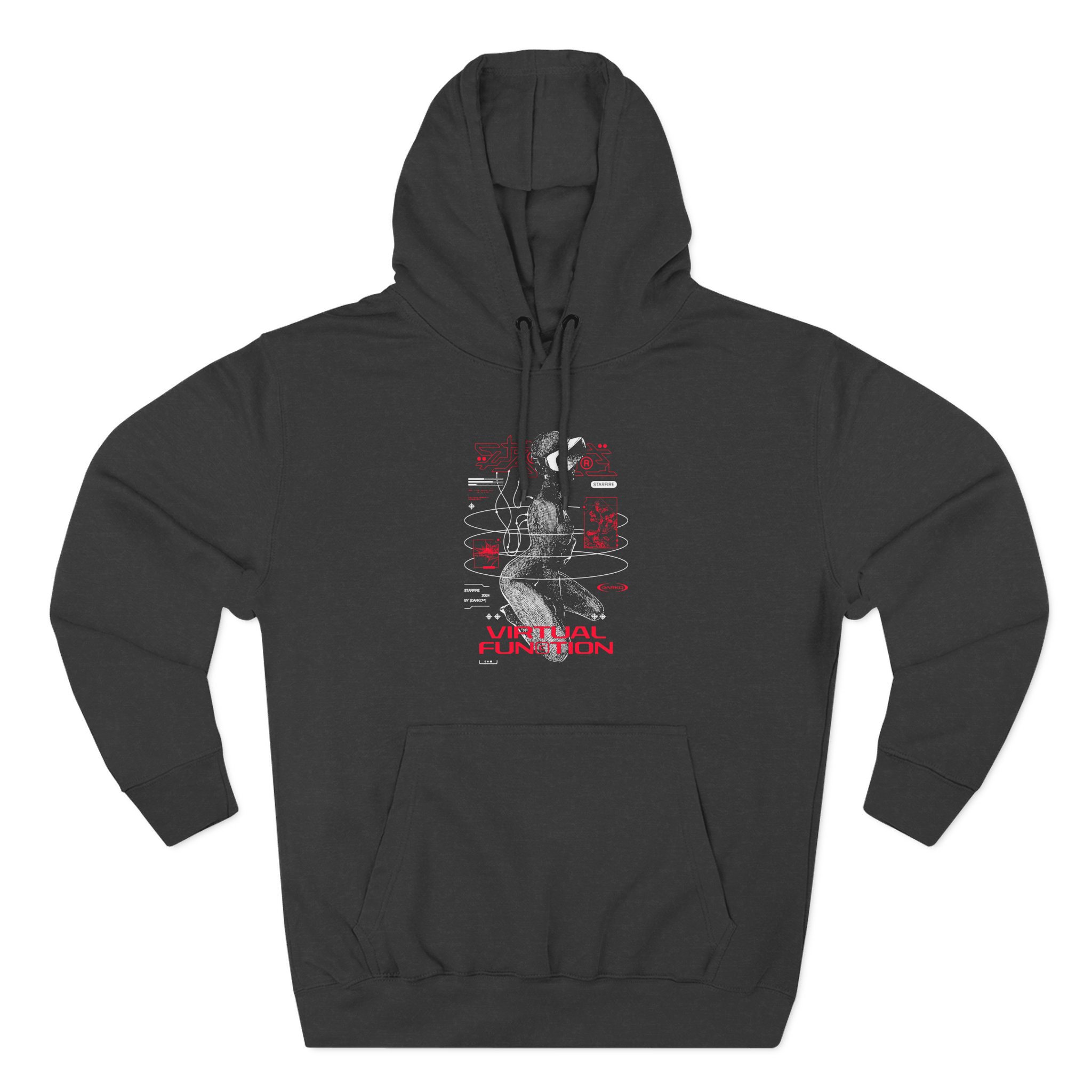Darko Virtual Function Three-Panel Fleece Hoodie