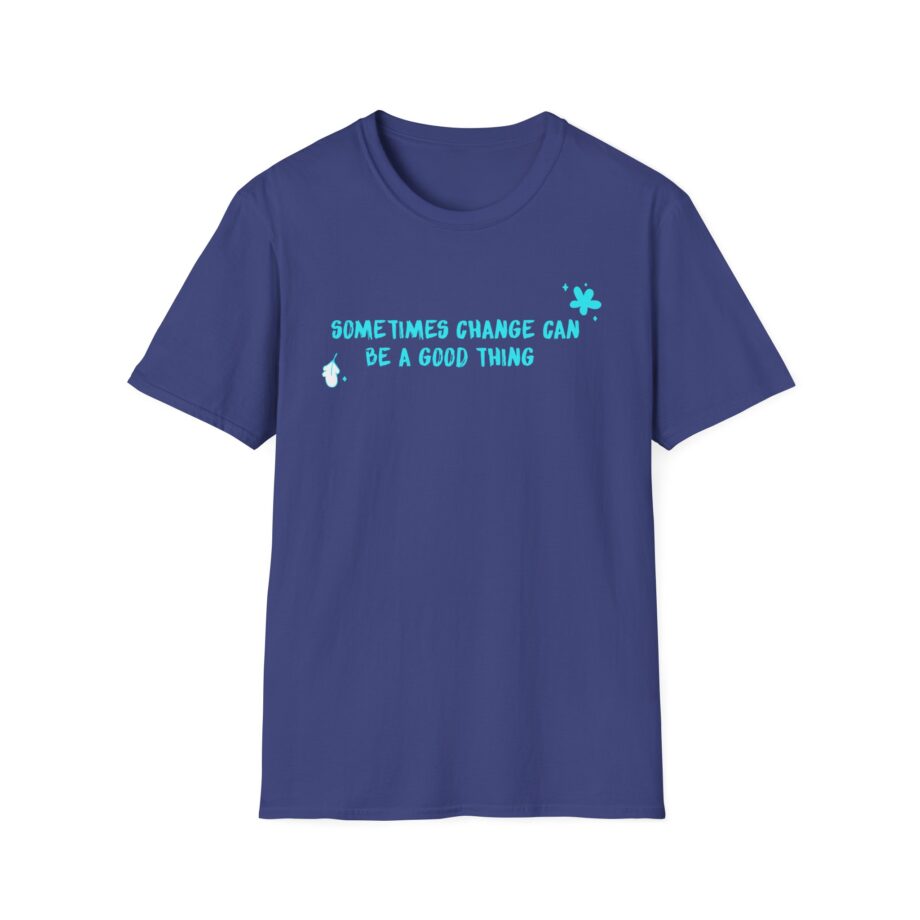 Heartstopper Sometimes Change Can Be a Good Thing Unisex Softstyle T-Shirt