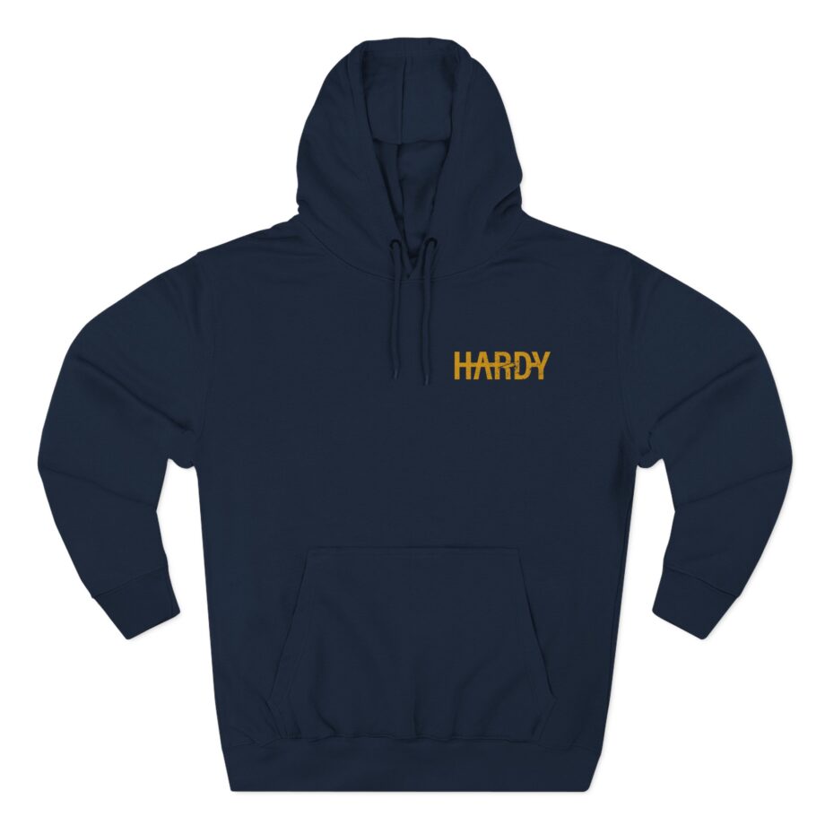 Hardy Happy Hour Three-Panel Fleece Hoodie