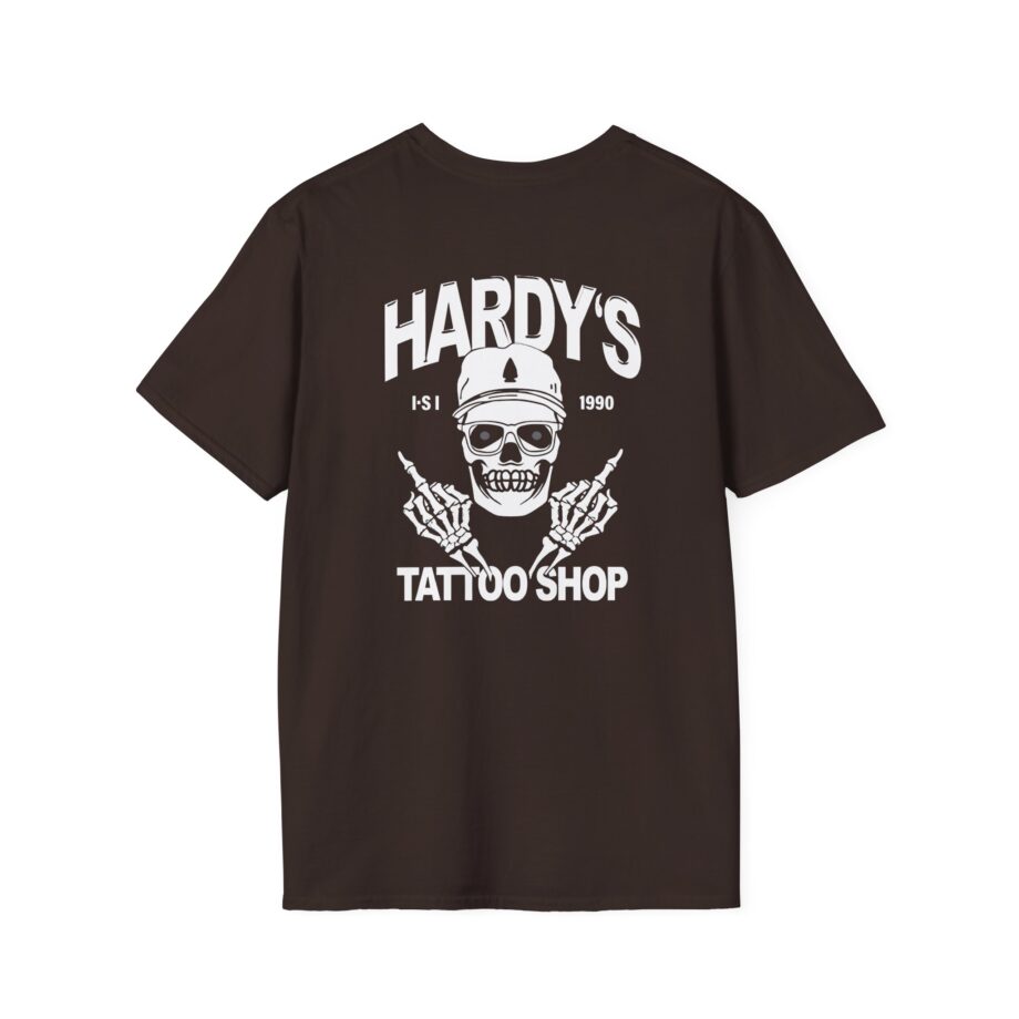 Hardy Tattoo Shop Unisex Softstyle T-Shirt