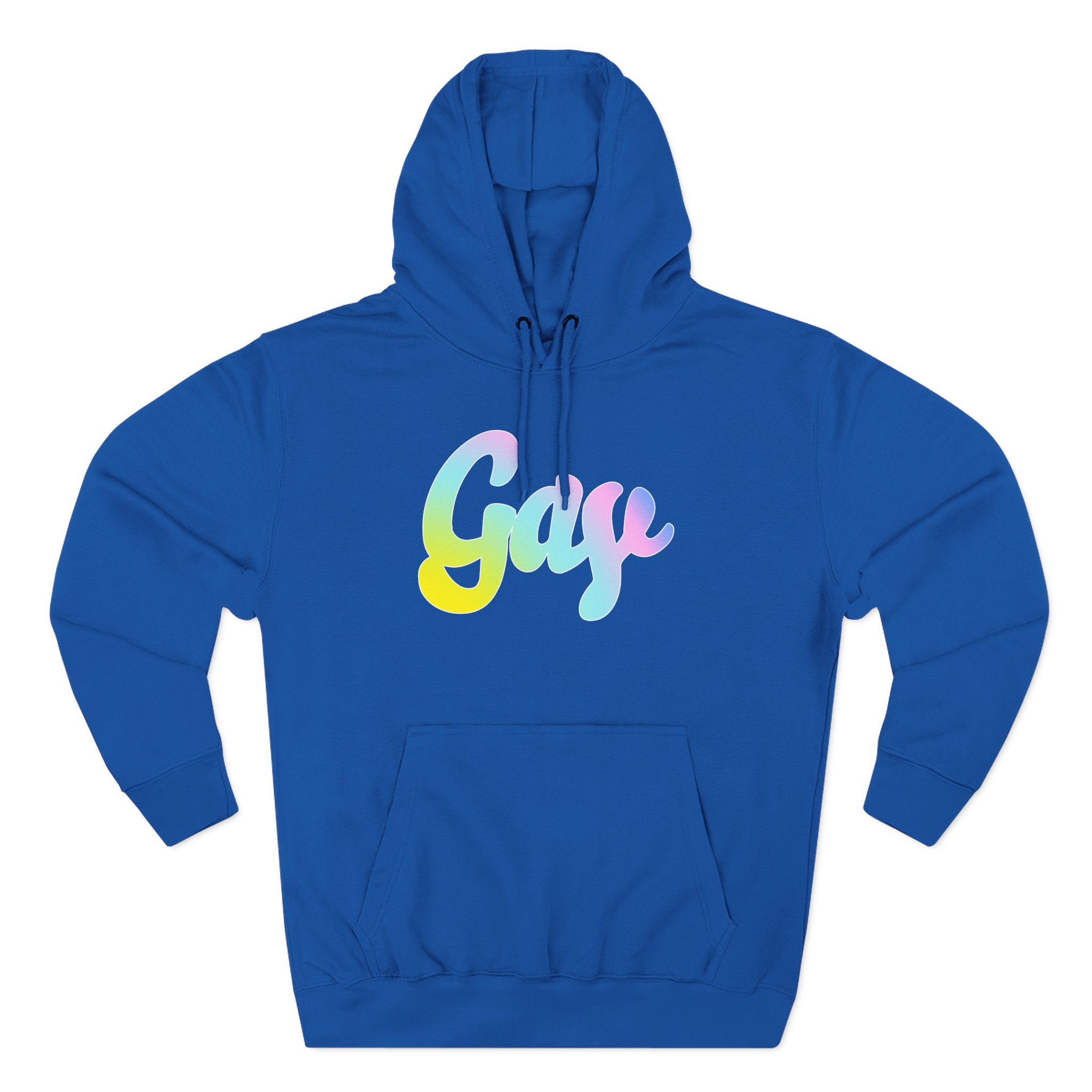 Ishowspeed Gay Three-Panel Fleece Hoodie