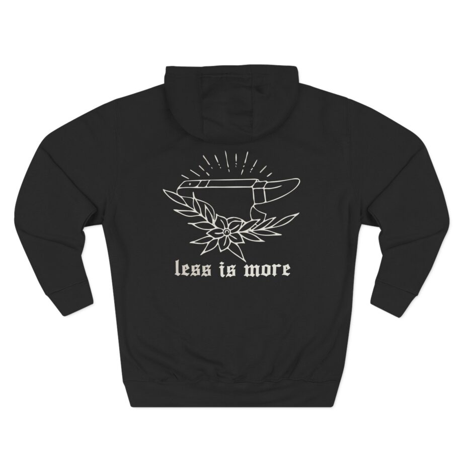 Kublai Khan - Less is More Three-Panel Fleece Hoodie