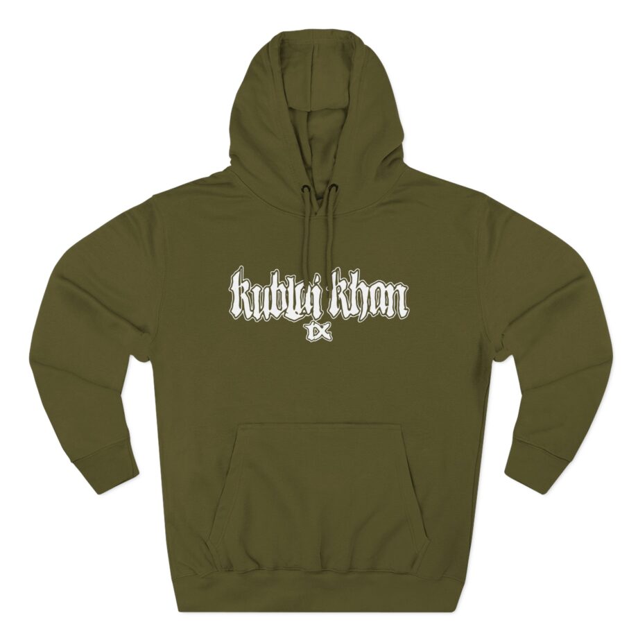 Kublai Khan - Rust and Die Three-Panel Fleece Hoodie