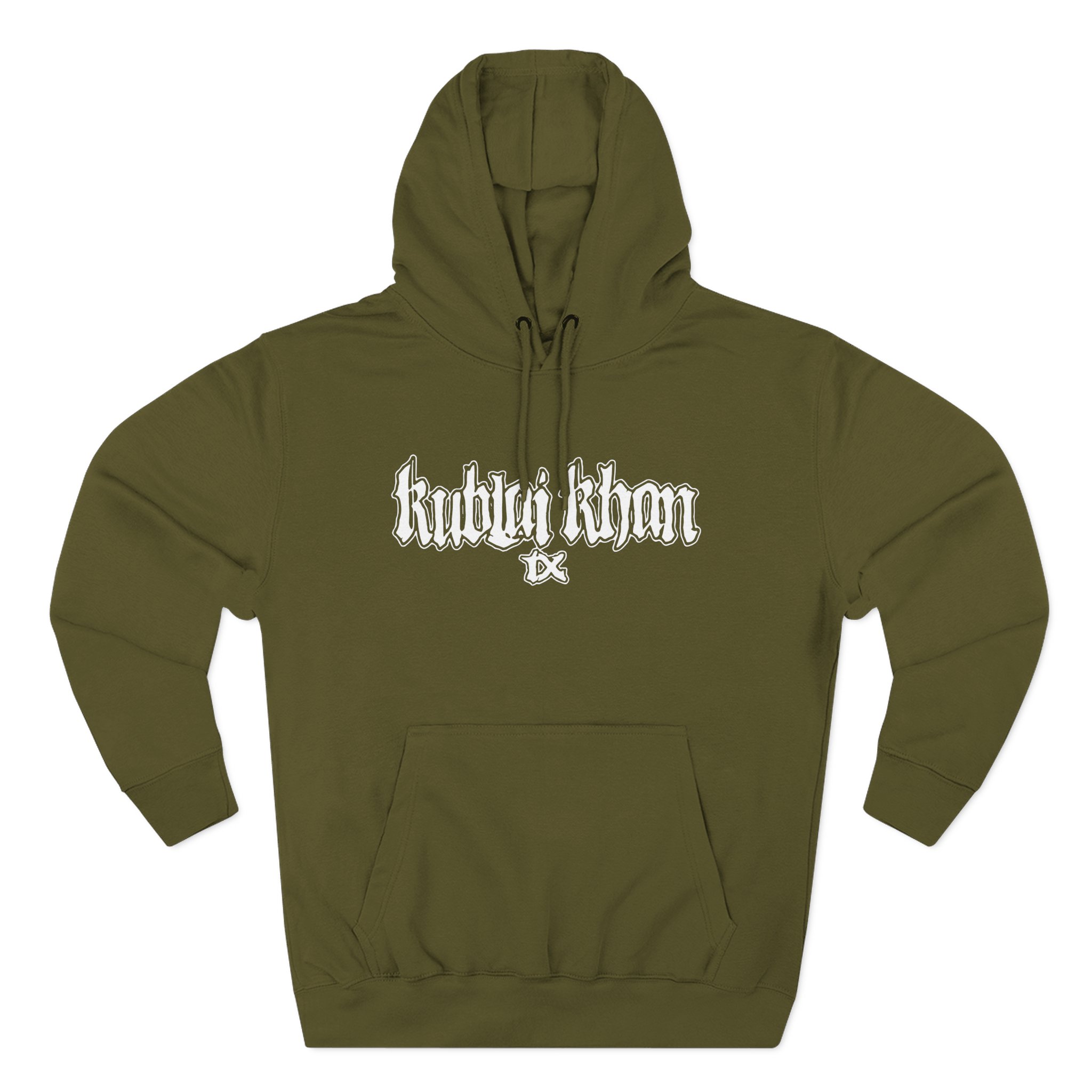 Kublai Khan - Rust and Die Three-Panel Fleece Hoodie