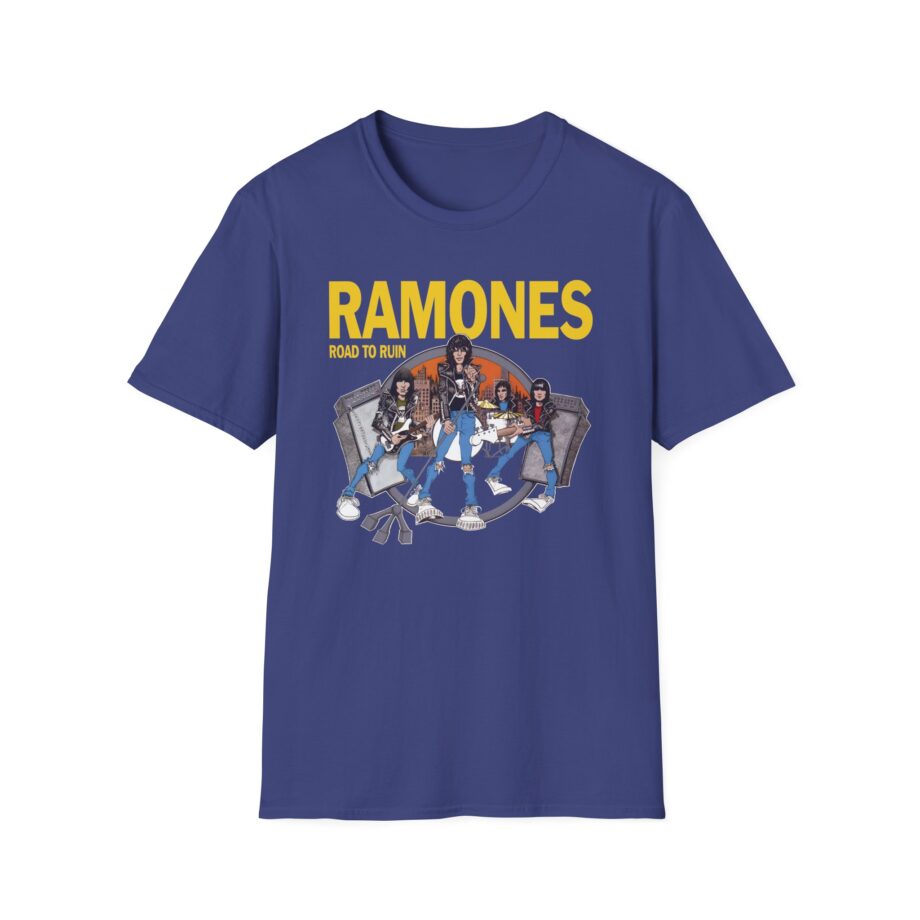 Ramones Ramones I Wanna Be Sedated Unisex Softstyle T-Shirt