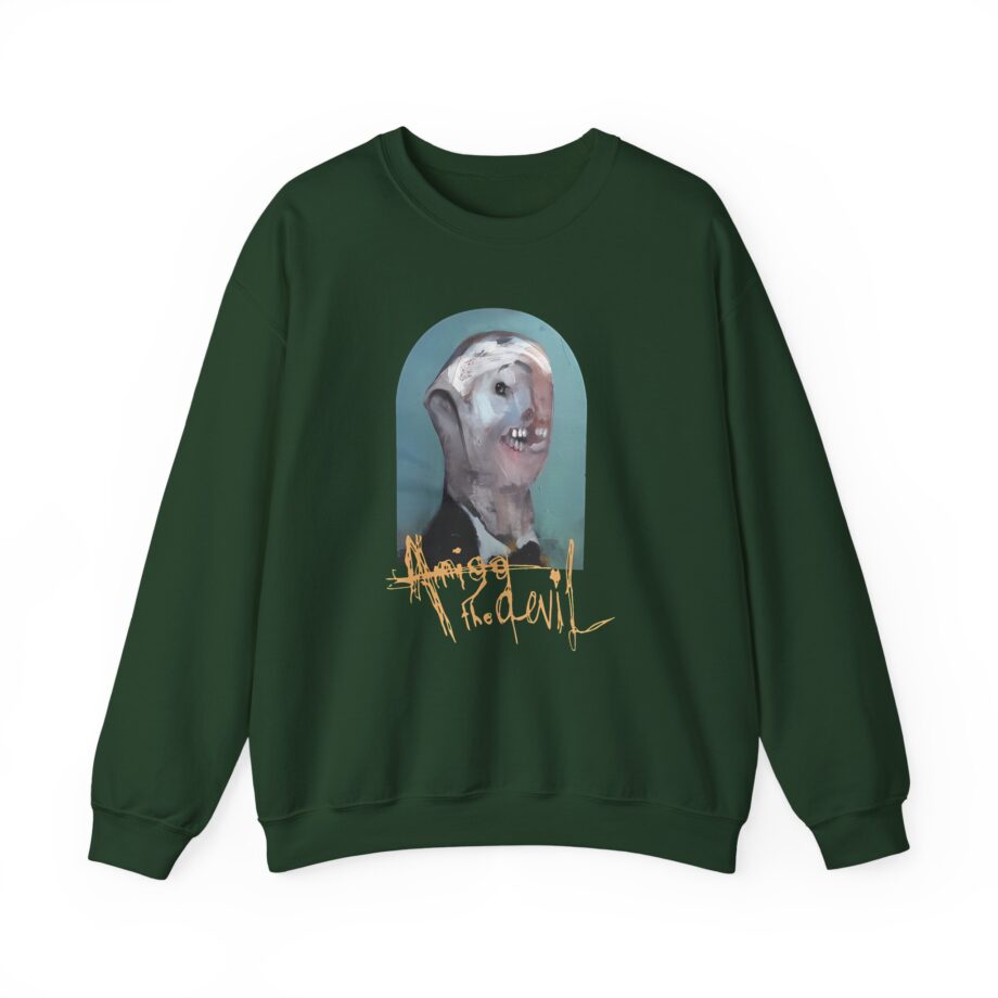 Amigo The Devil Canibal Within Cover Unisex Heavy Blend™ Crewneck Sweatshirt